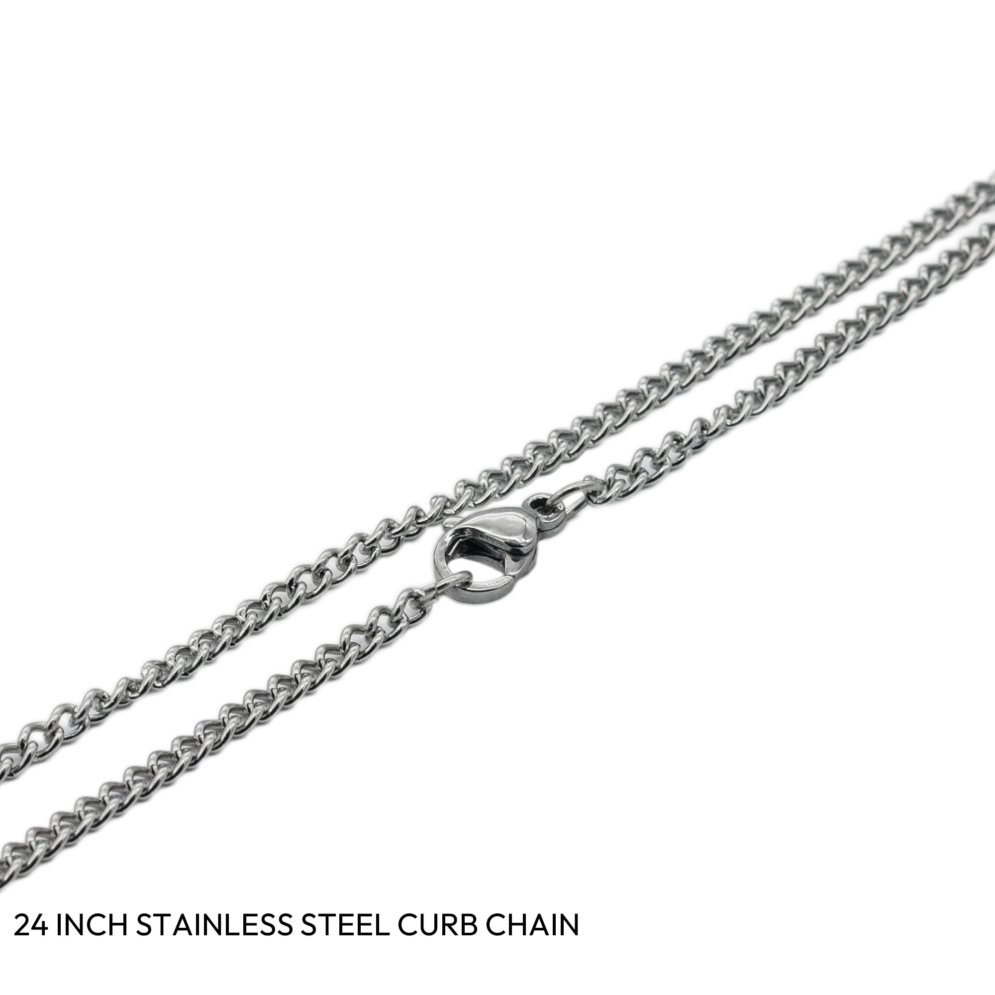 24" Stainless Steel Curb Chain