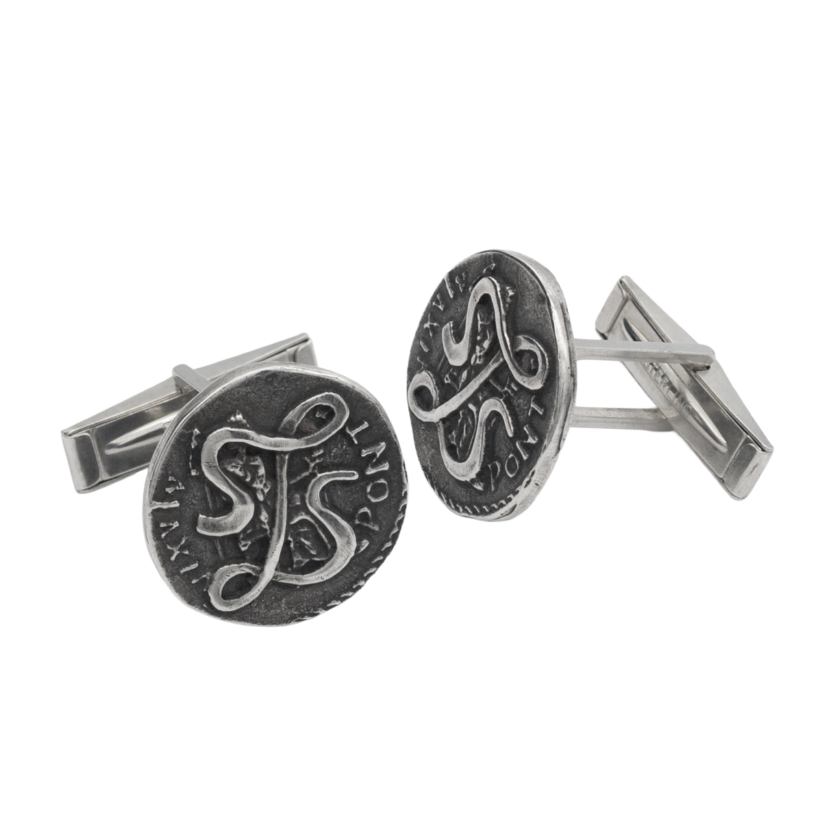 Lasciel’s Blackened Denarius Cufflinks