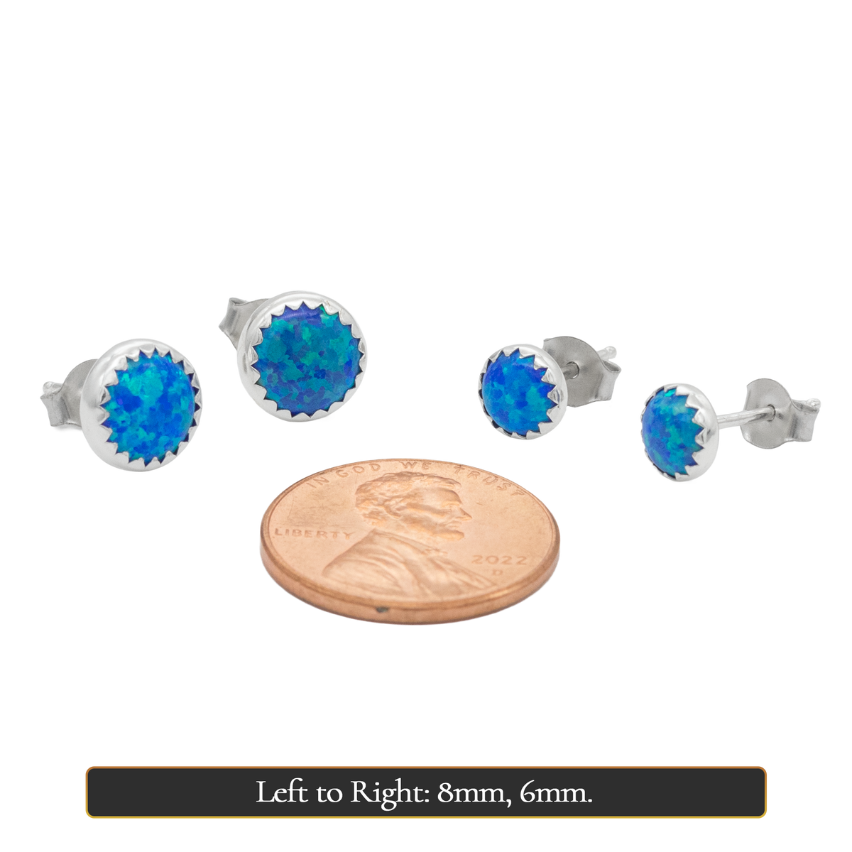 The Winter Knight's Ice Opal Earring
