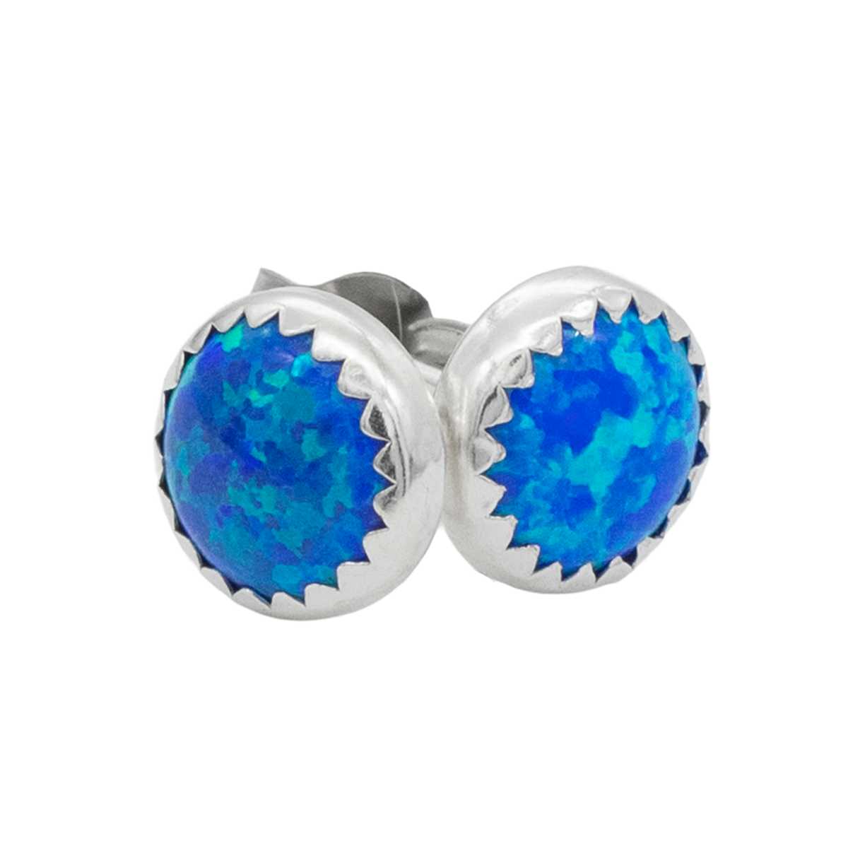 The Winter Knight's Ice Opal Earring