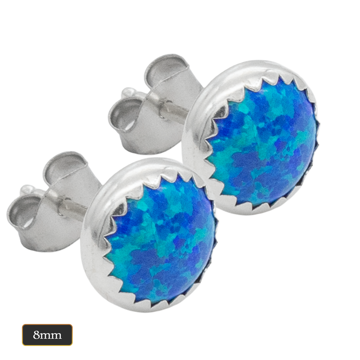 The Winter Knight's Ice Opal Earring