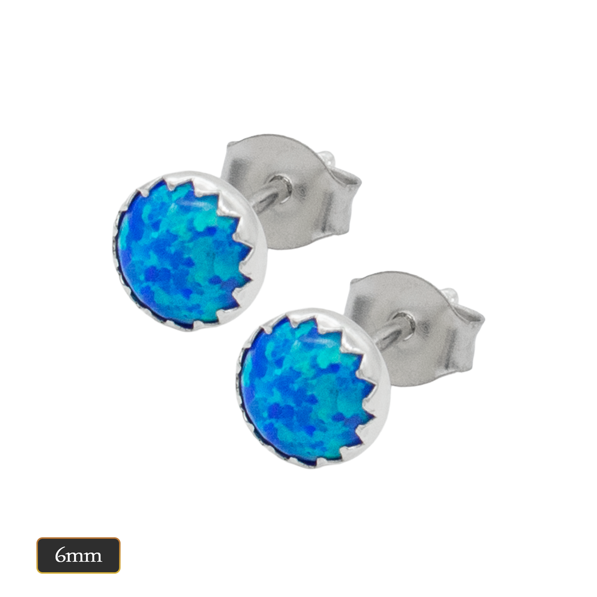 The Winter Knight's Ice Opal Earring