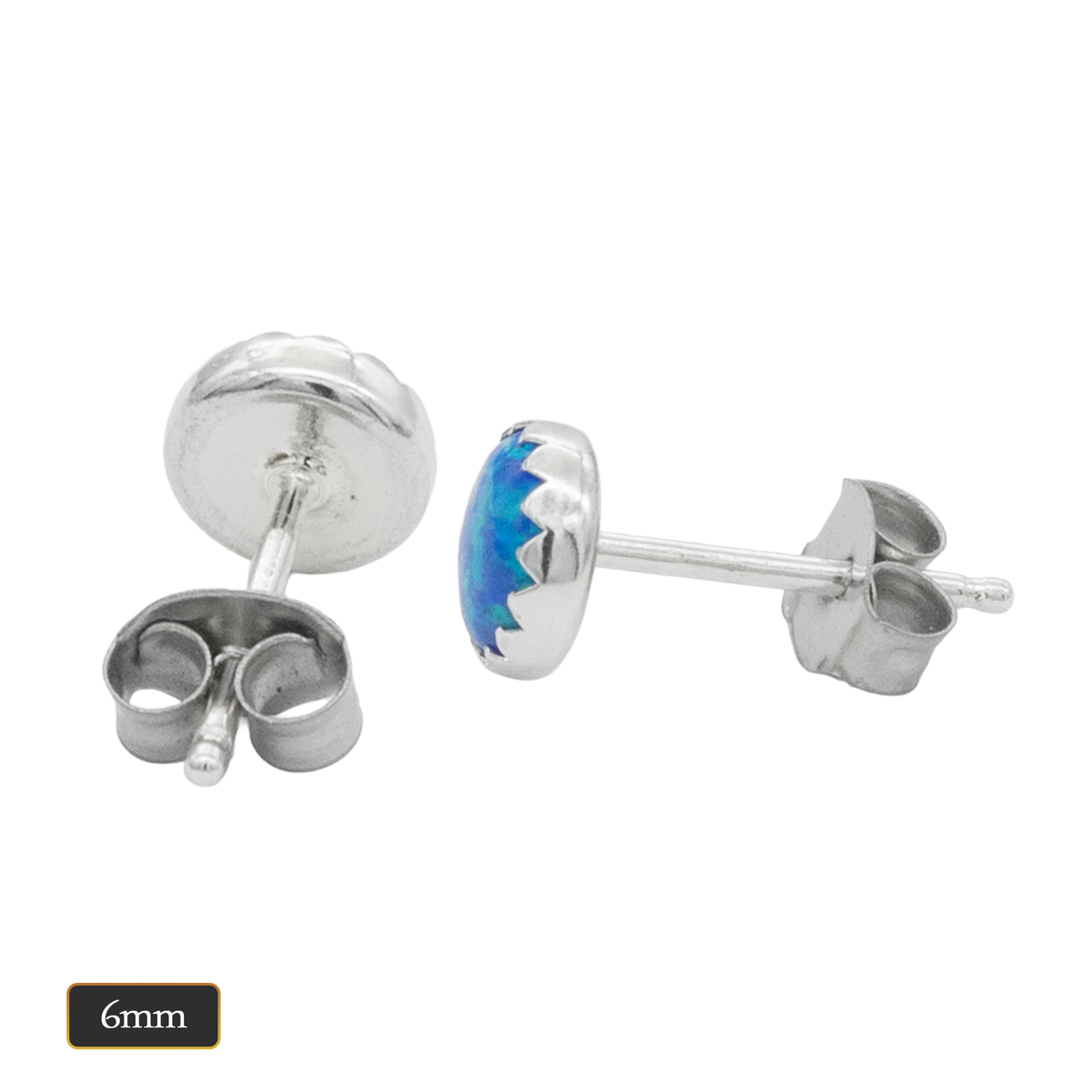 The Winter Knight's Ice Opal Earring