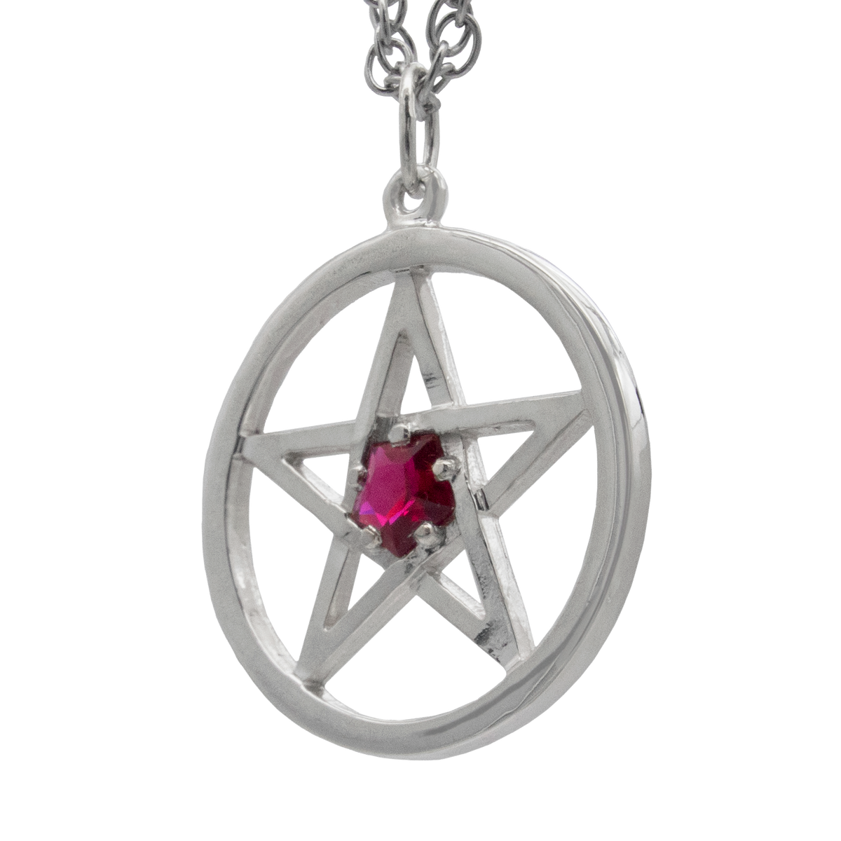 Harry Dresden's Pentacle Necklace with Ruby