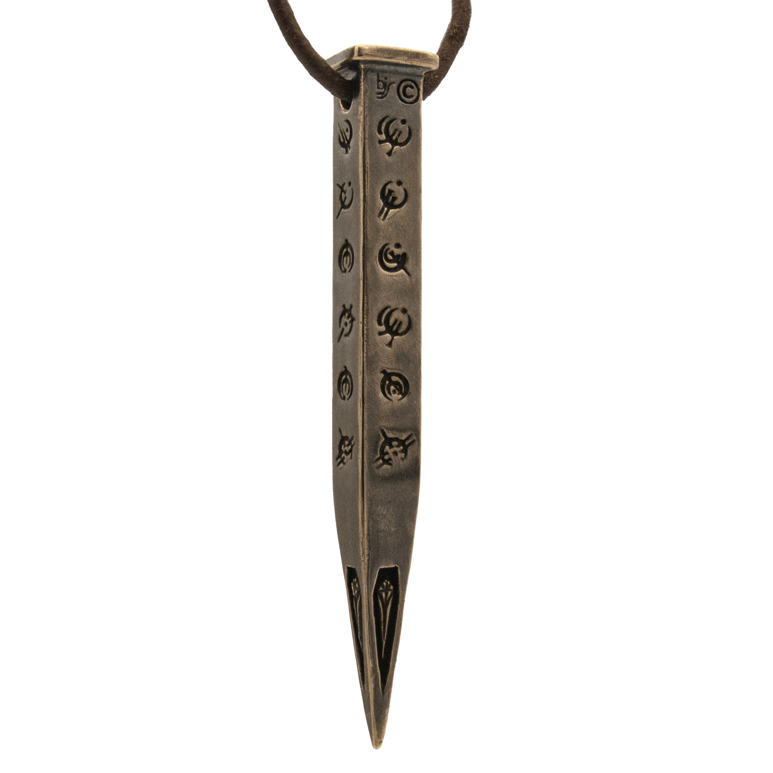 Hemalurgy Spike Necklace - Bronze