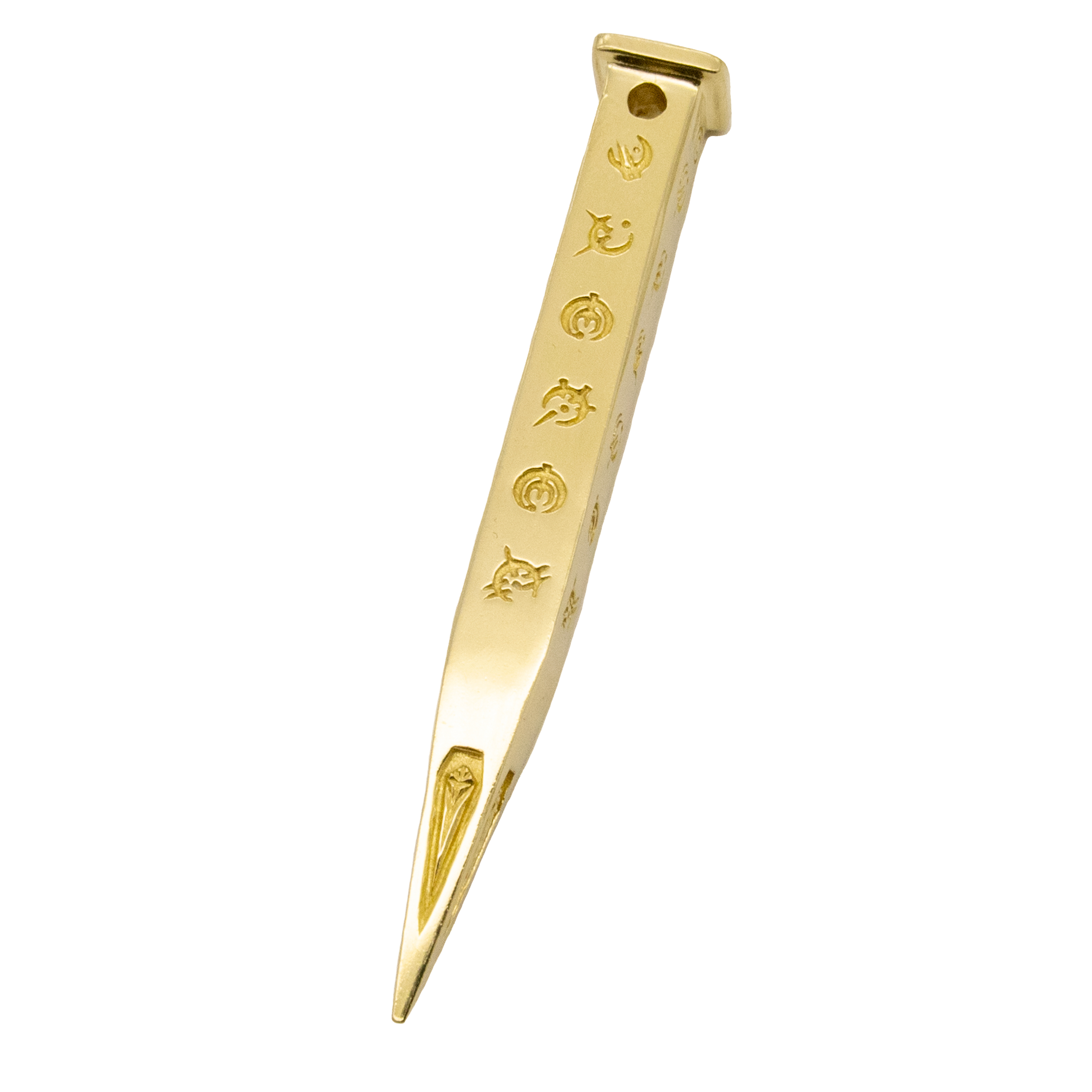 Hemalurgy Spike Necklace - Brass
