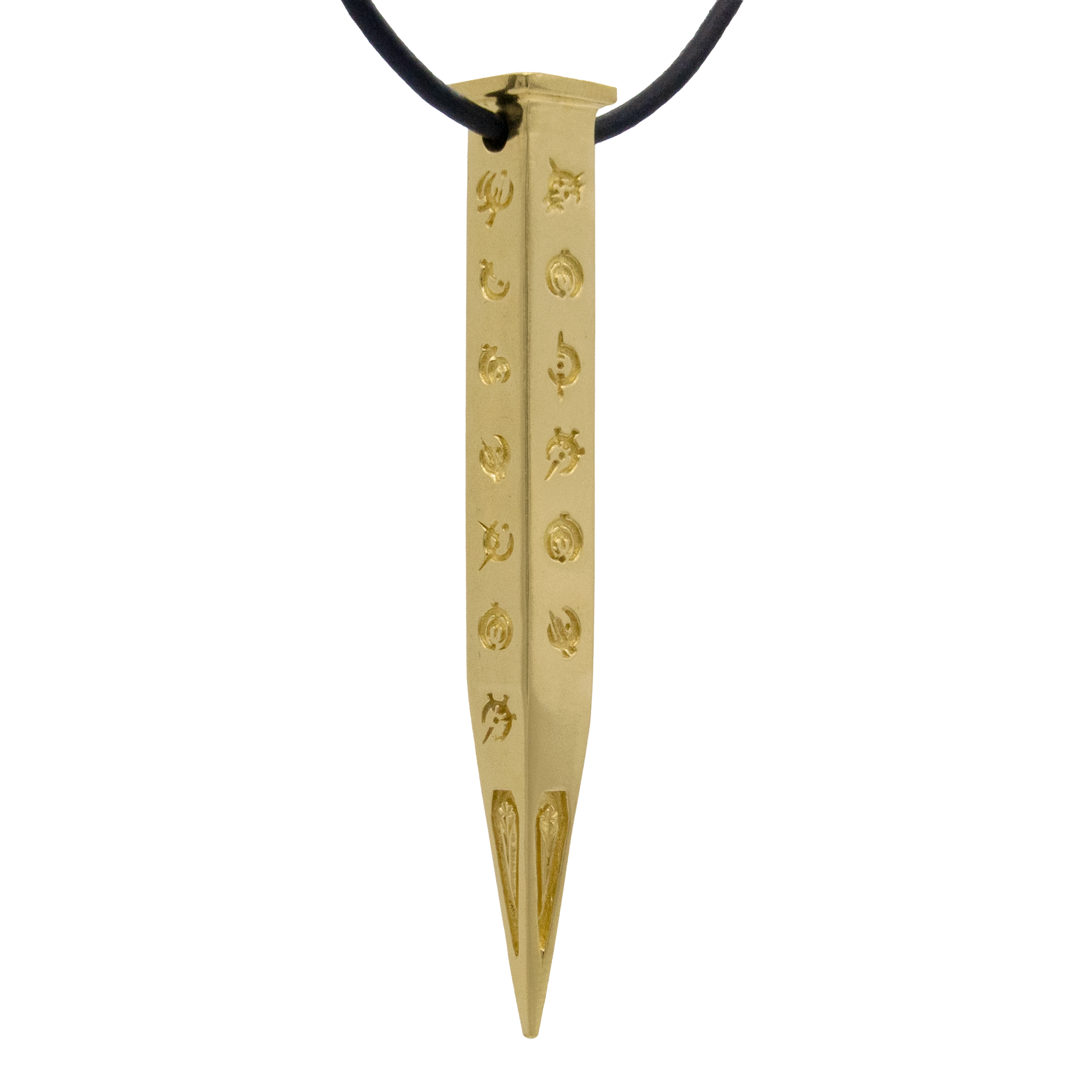Hemalurgy Spike Necklace - Brass