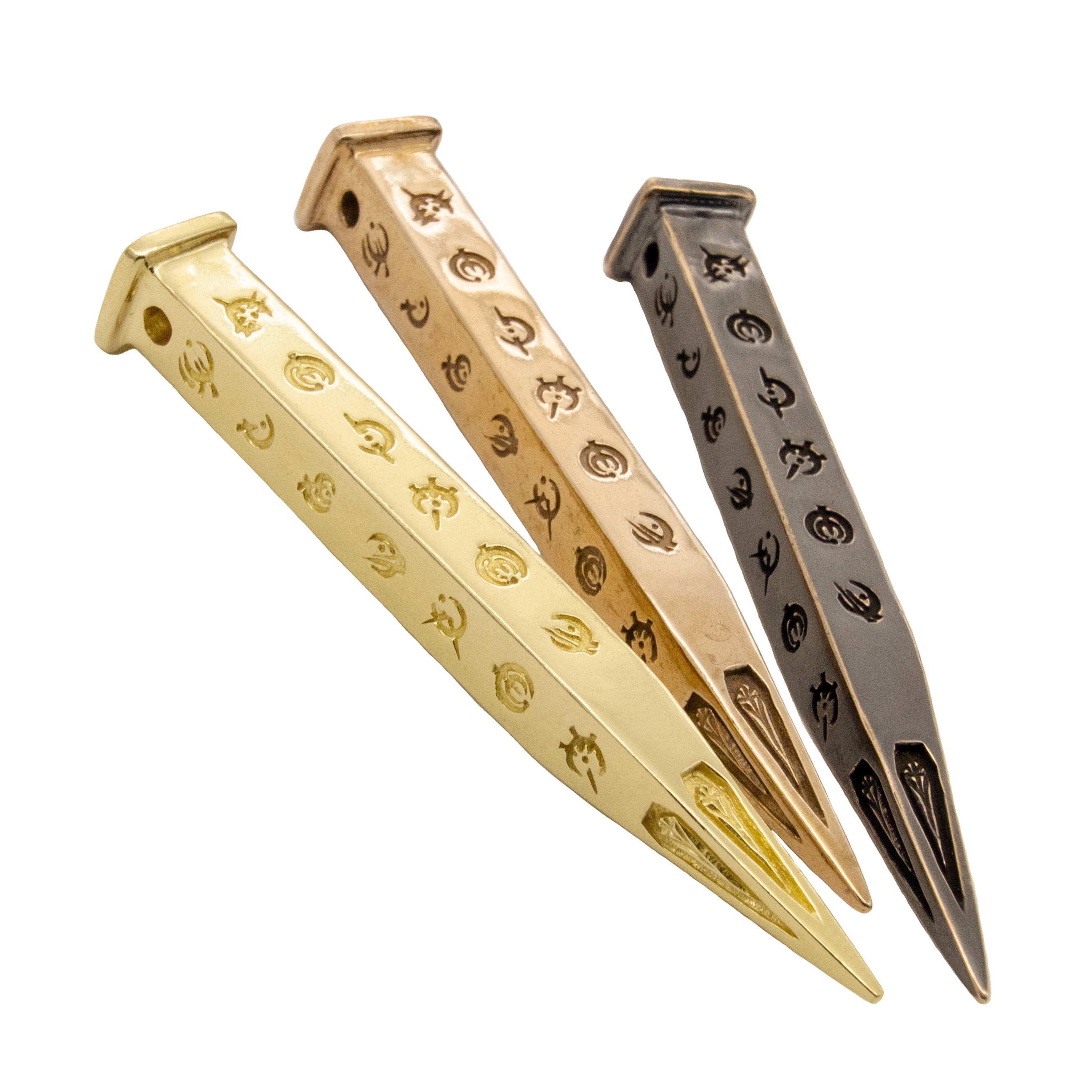 Hemalurgy Spike Necklace - Brass
