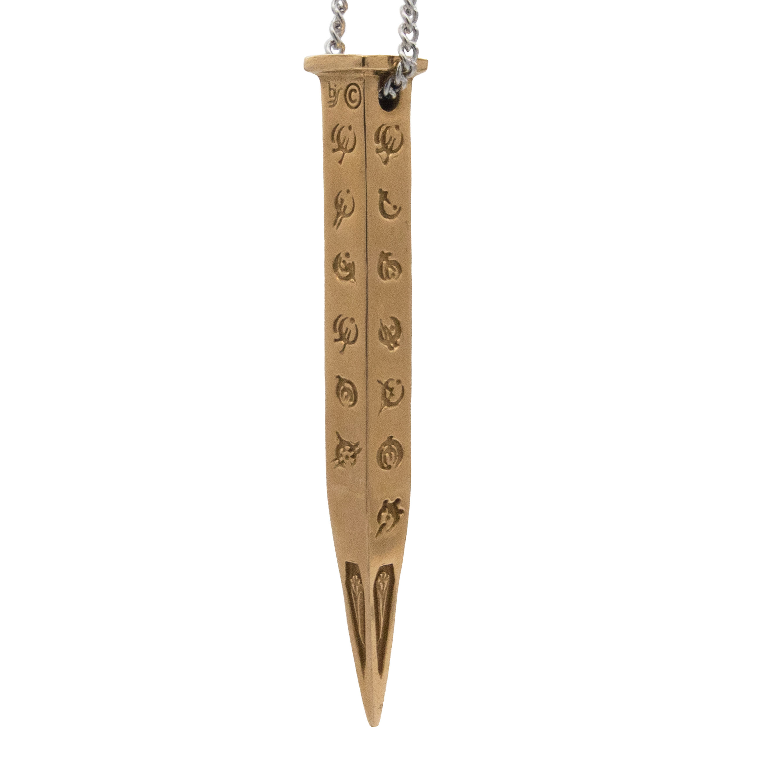 Hemalurgy Spike Necklace - Bronze