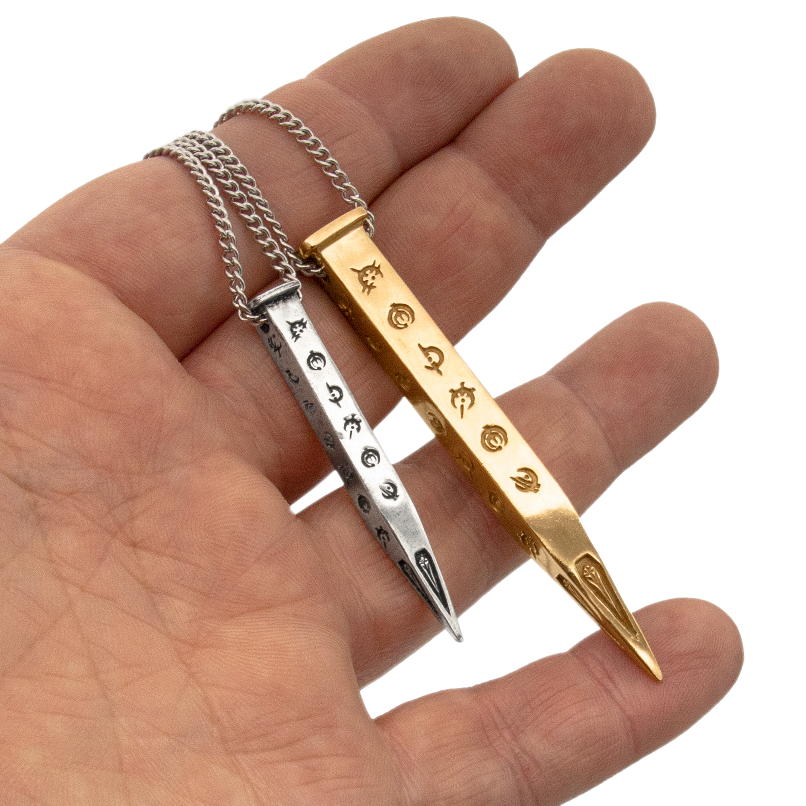 Hemalurgy Spike Necklace - Silver
