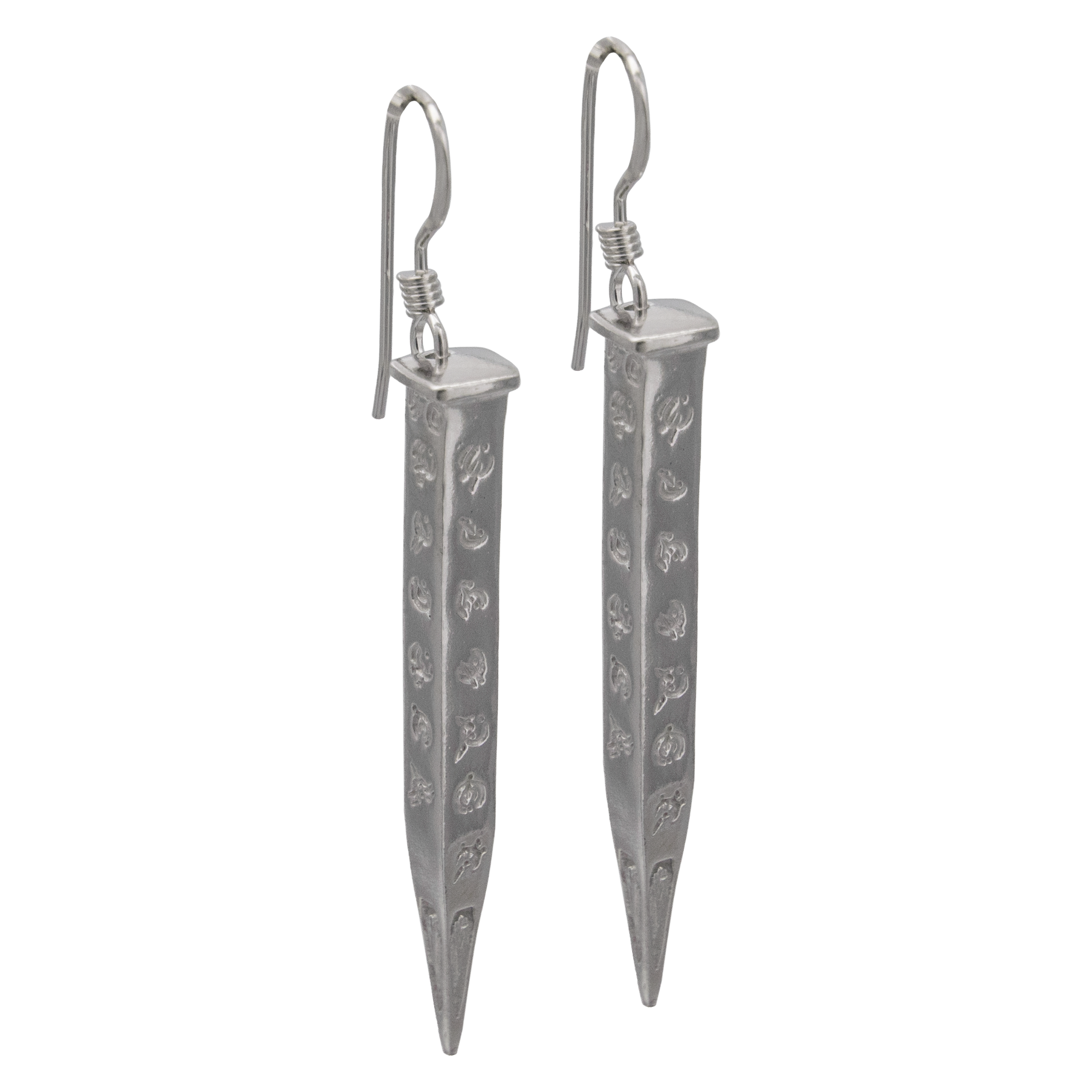 Hemalurgy Spike Earrings - Silver