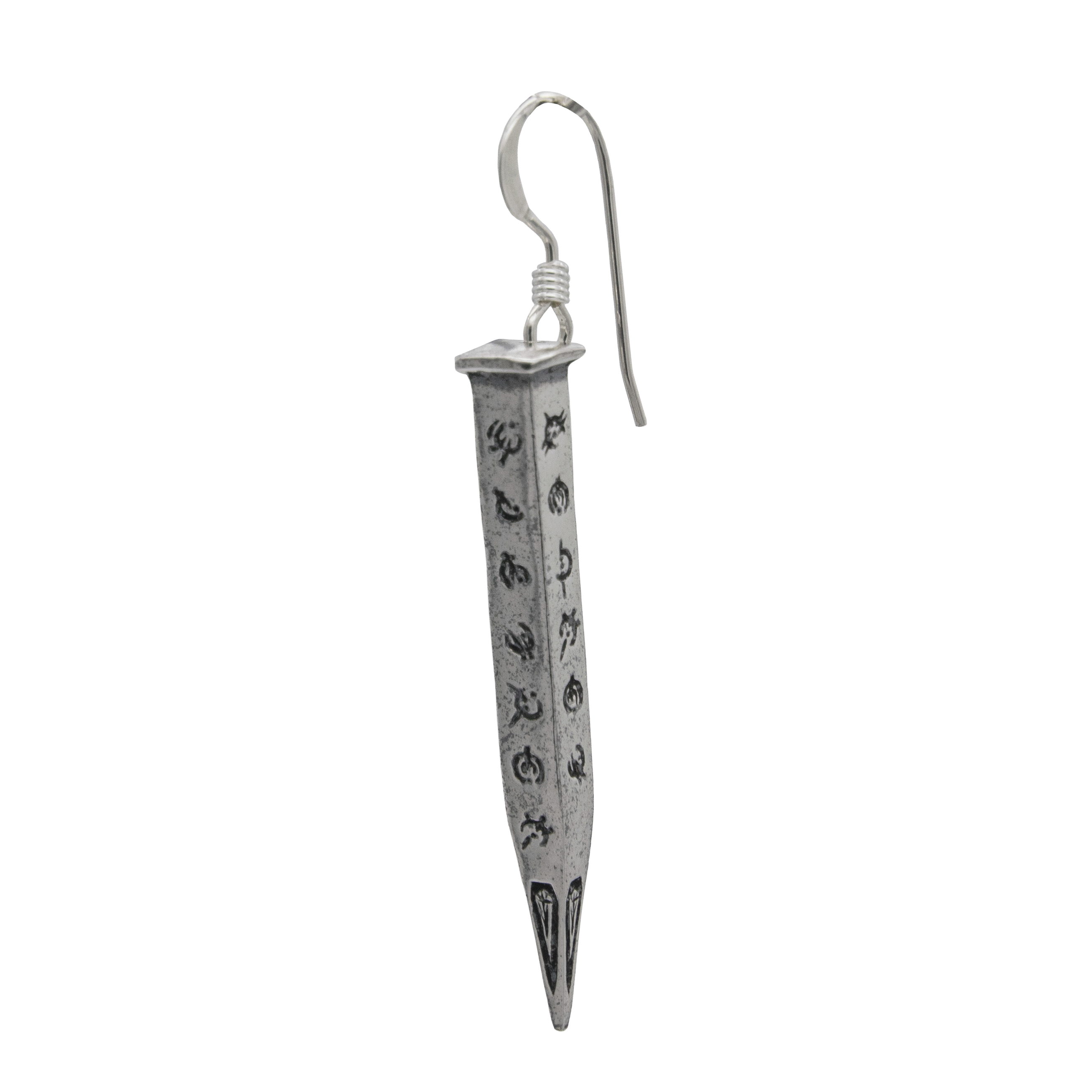 Hemalurgy Spike Earrings - Silver