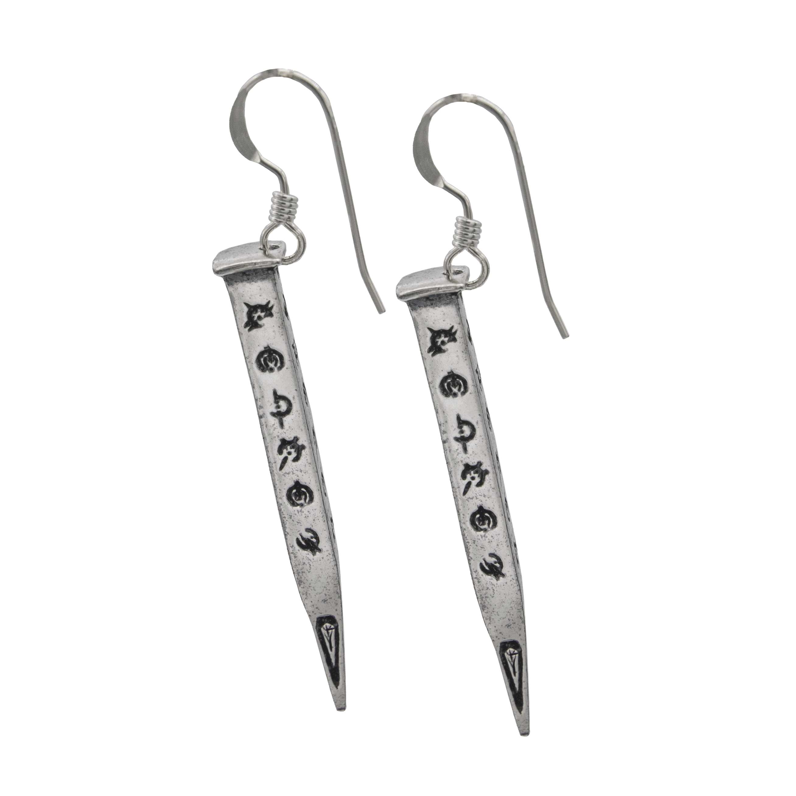 Hemalurgy Spike Earrings - Silver