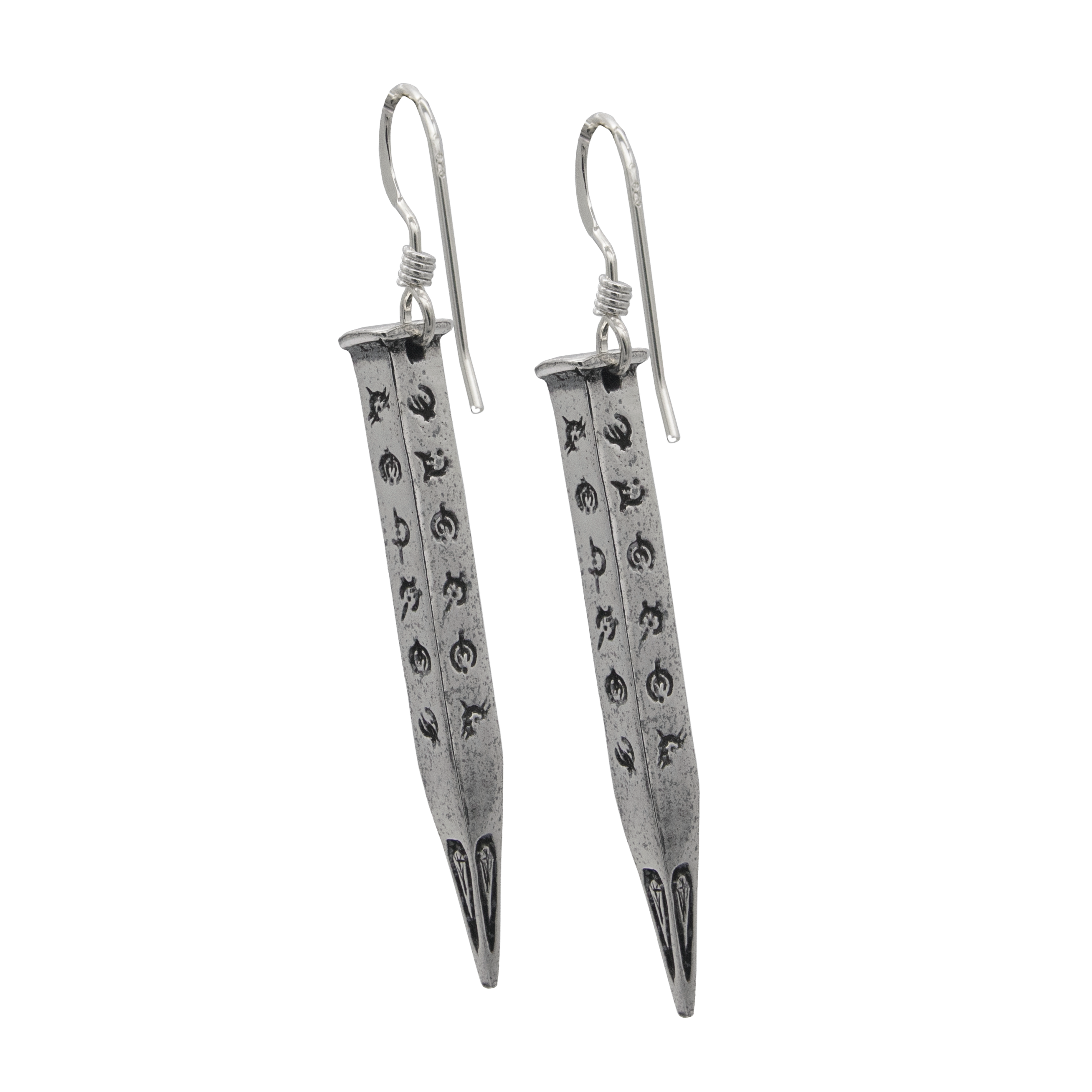Hemalurgy Spike Earrings - Silver