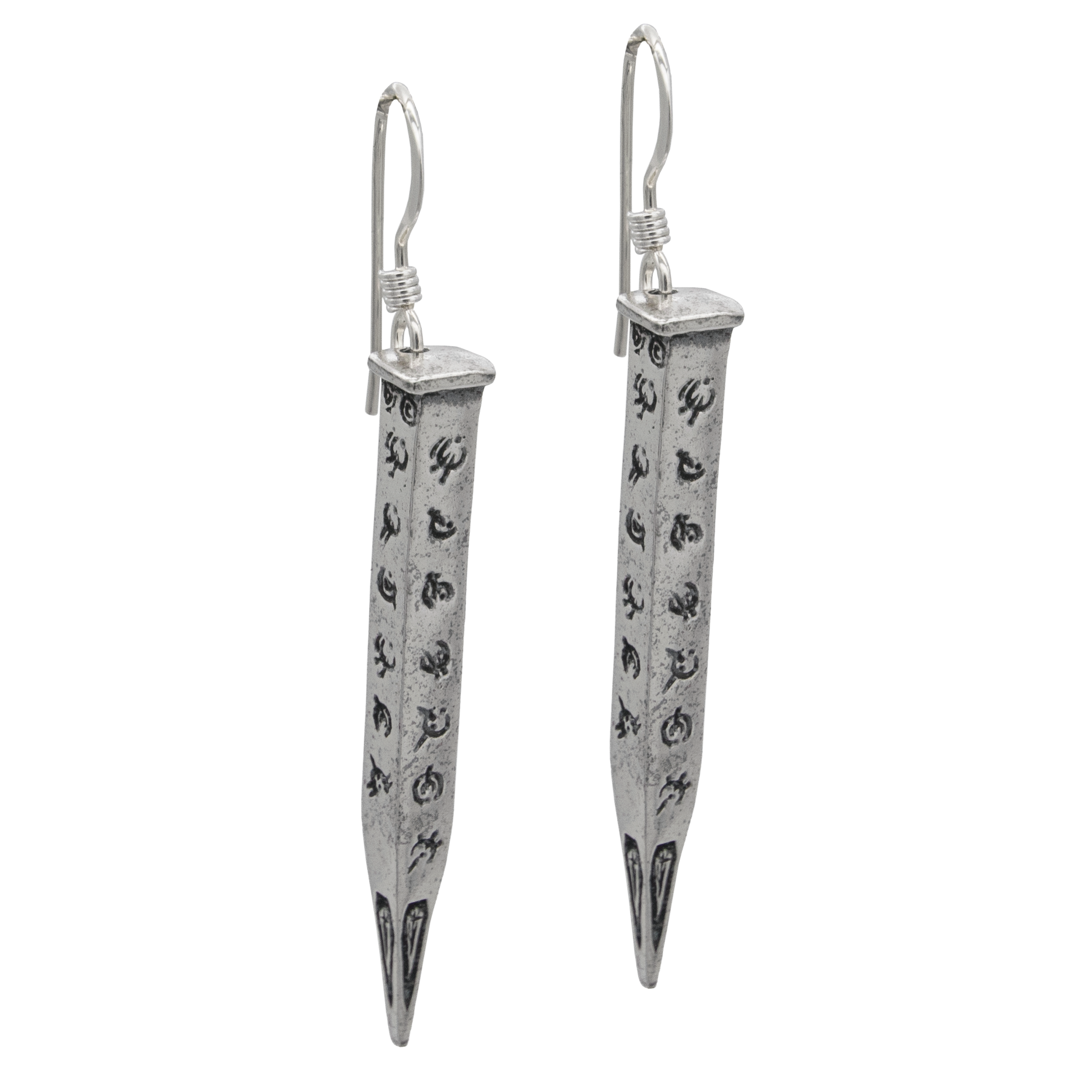 Hemalurgy Spike Earrings - Silver