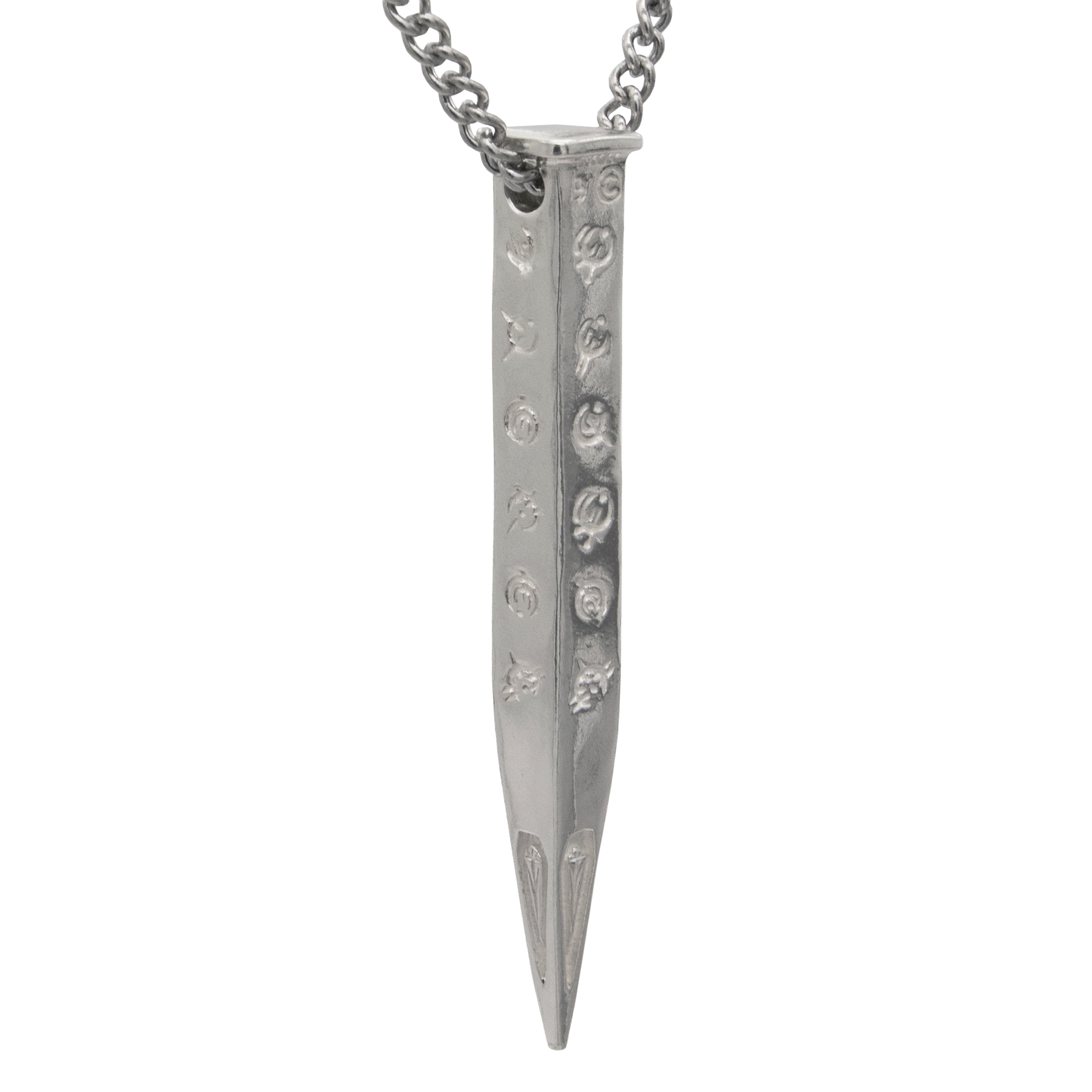 Hemalurgy Spike Necklace - Silver