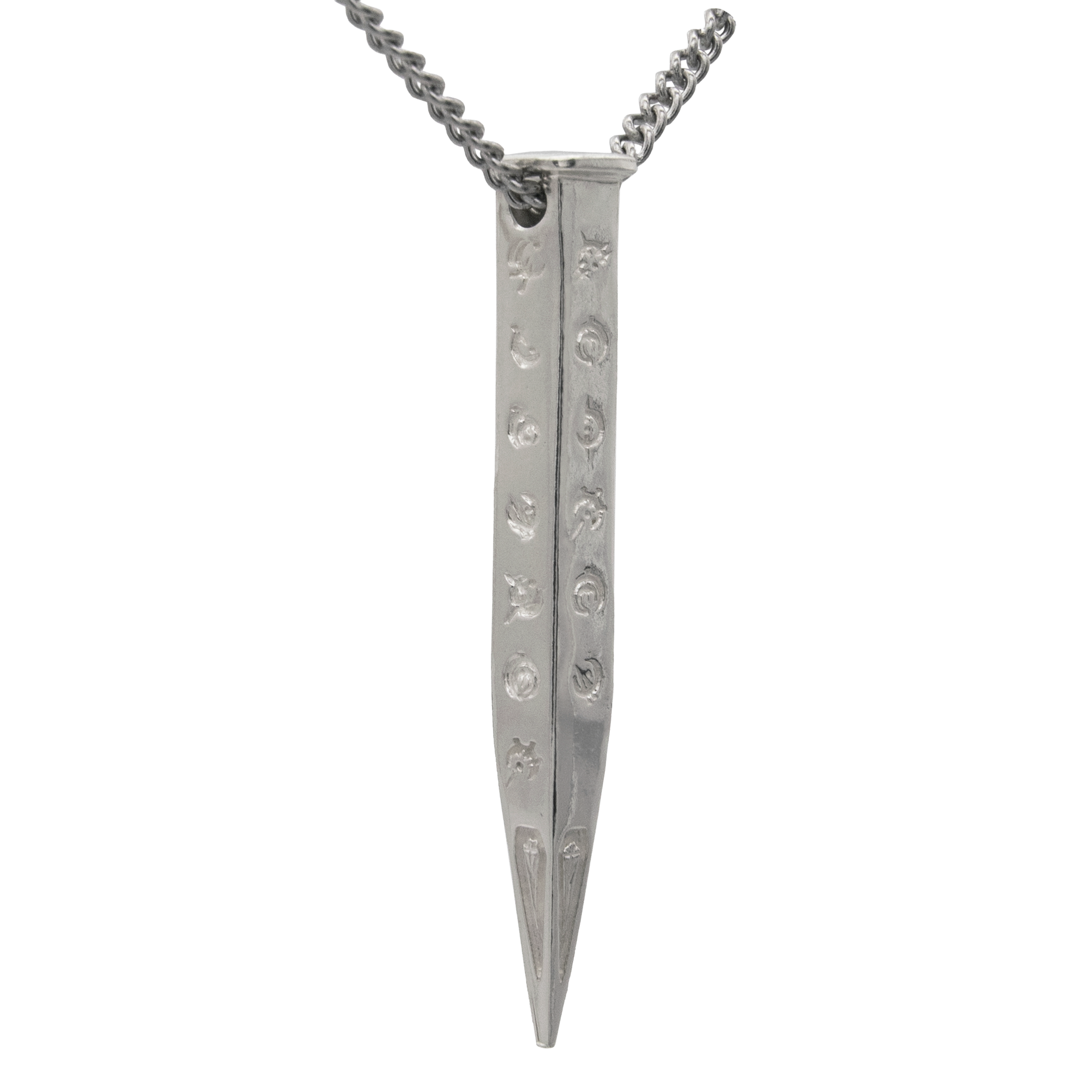 Hemalurgy Spike Necklace - Silver