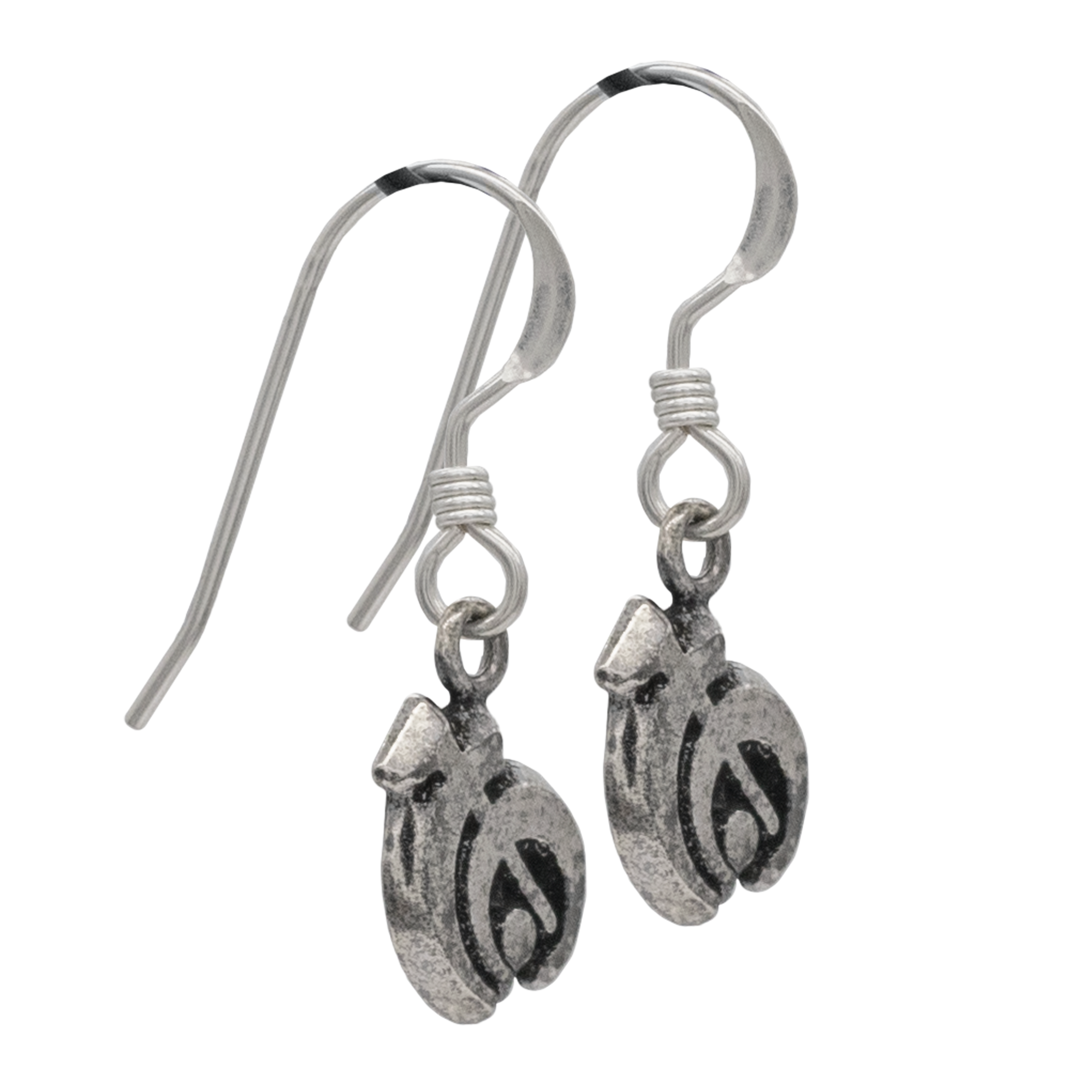 Pewter Allomancer Earrings