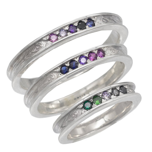 Gemstone Pride Ring - Small
