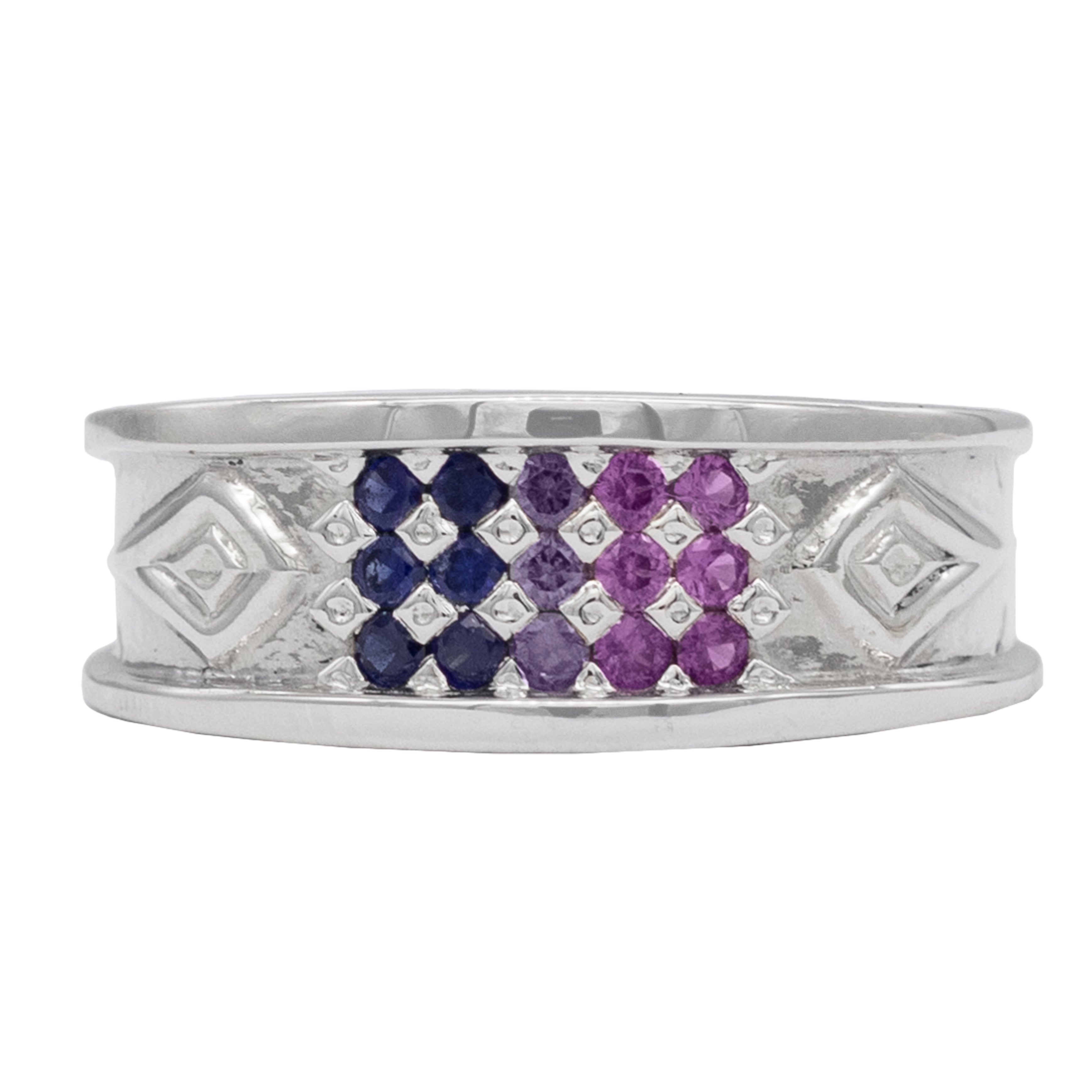 Gemstone Pride Ring - Large
