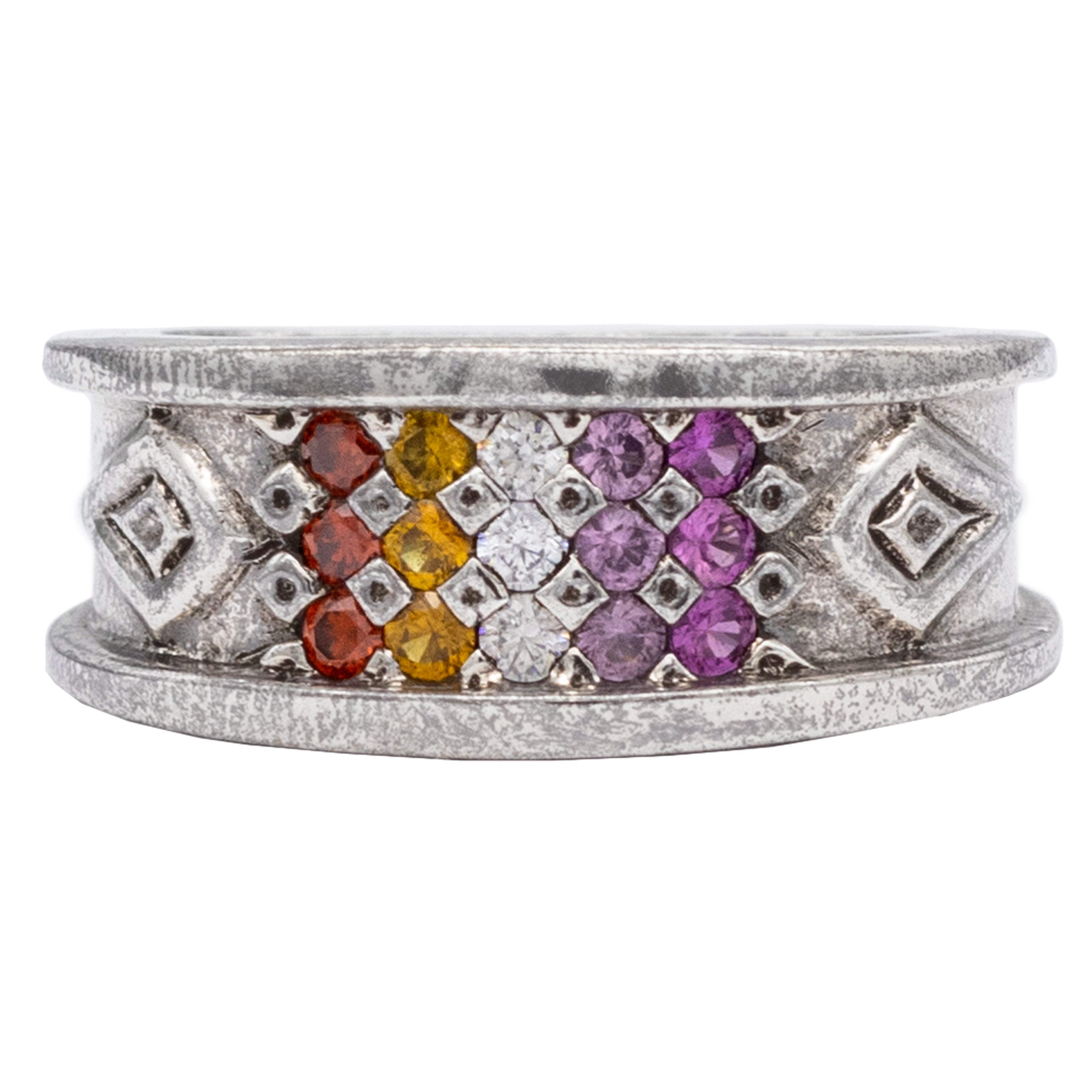 Gemstone Pride Ring - Large