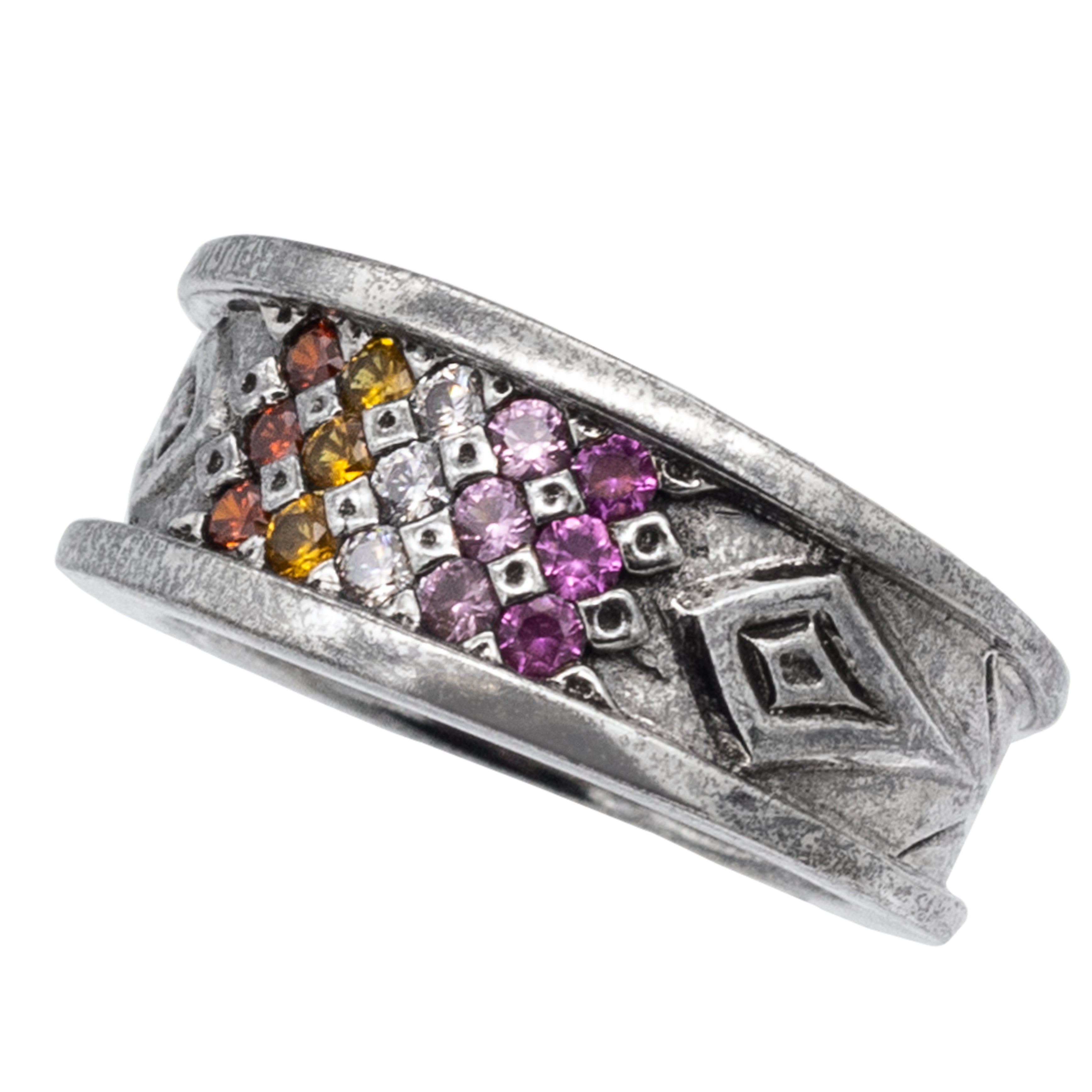 Gemstone Pride Ring - Large