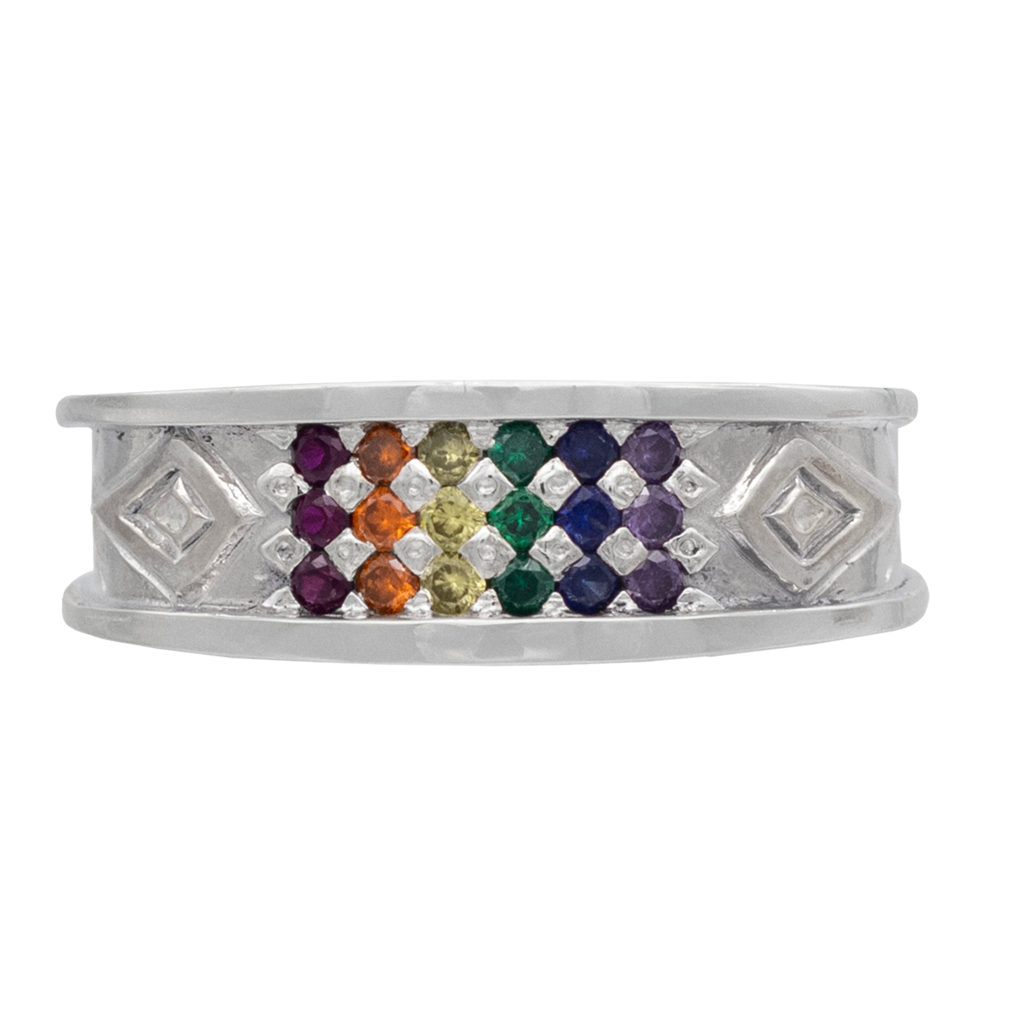 Gemstone Pride Ring - Large