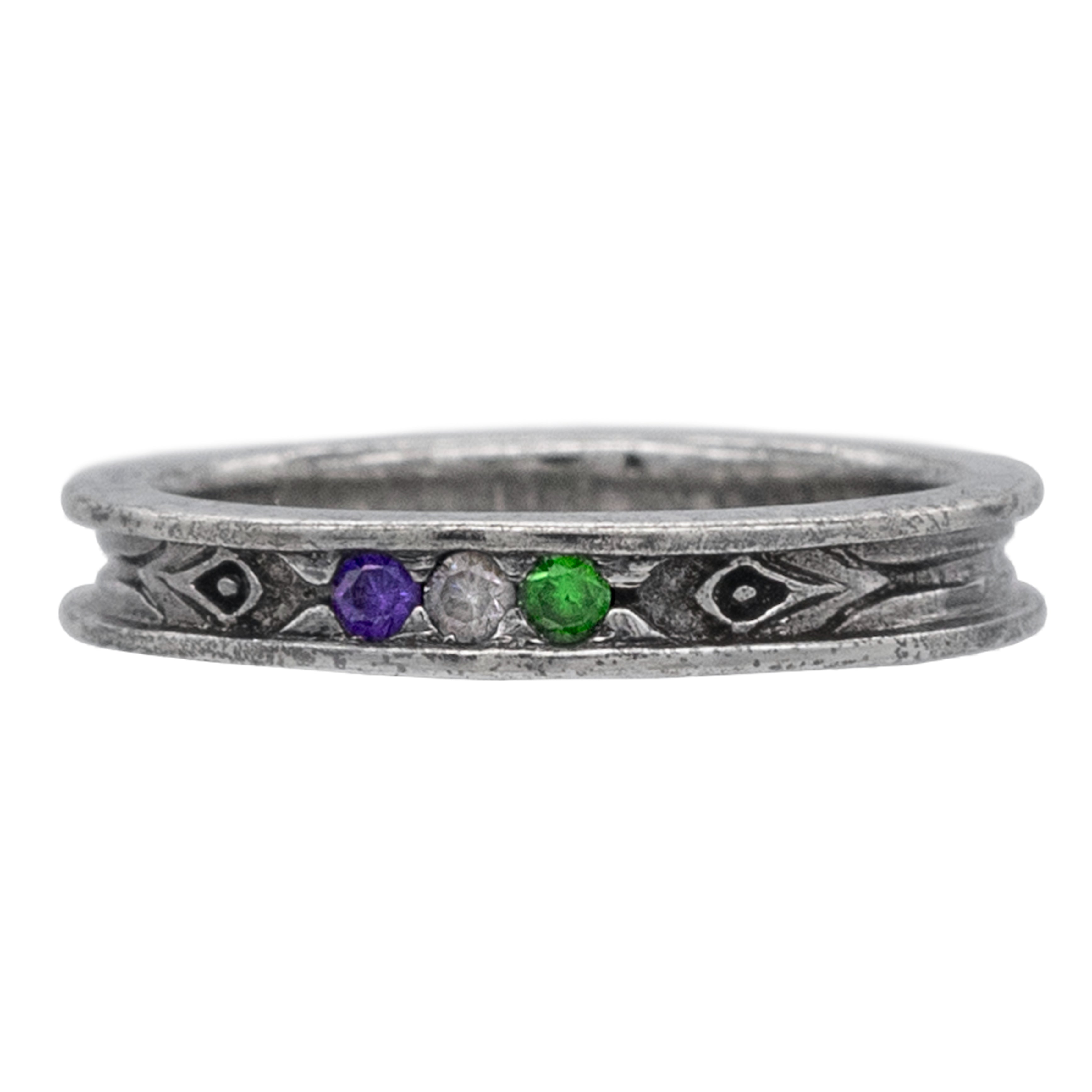 Gemstone Pride Ring - Small
