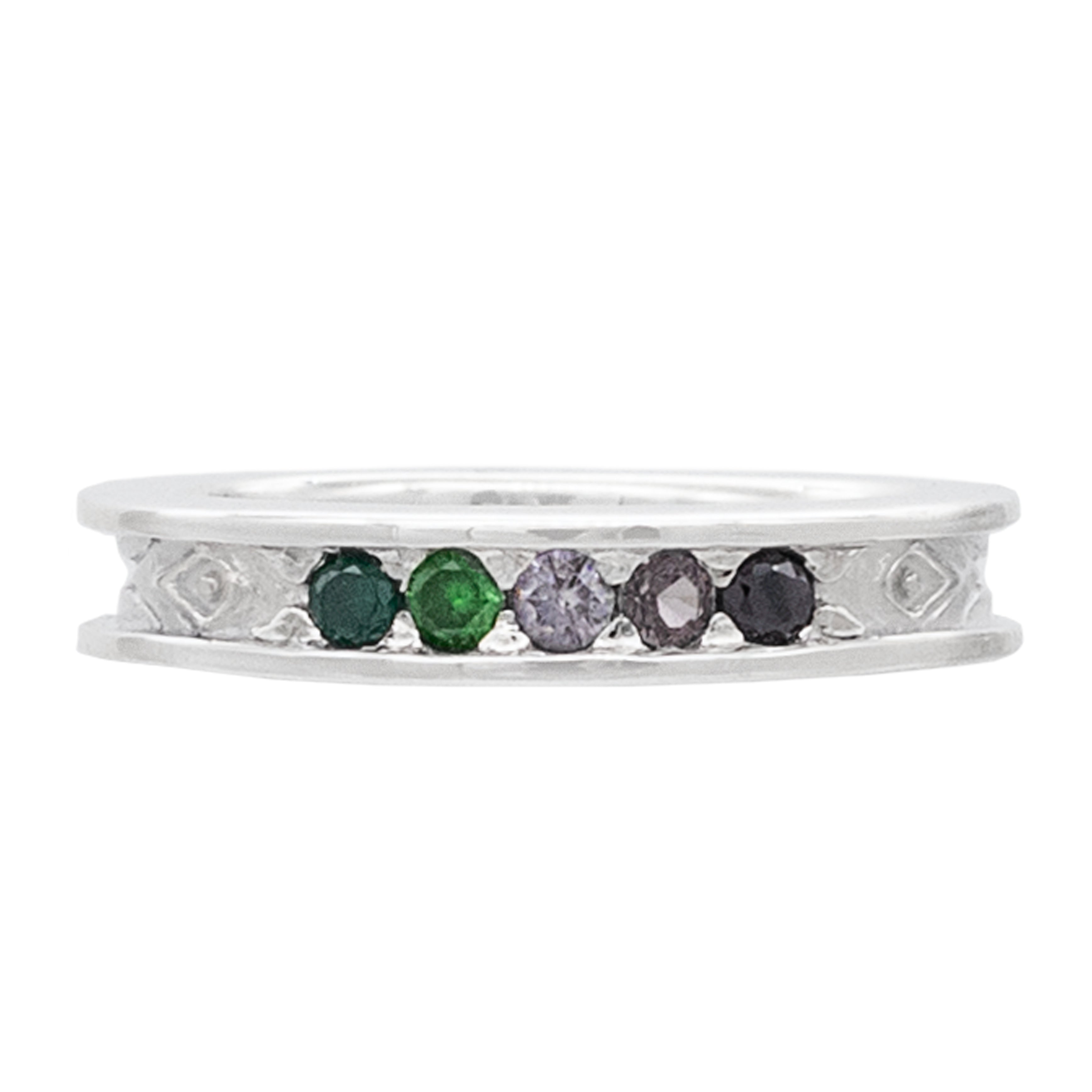 Gemstone Pride Ring - Small