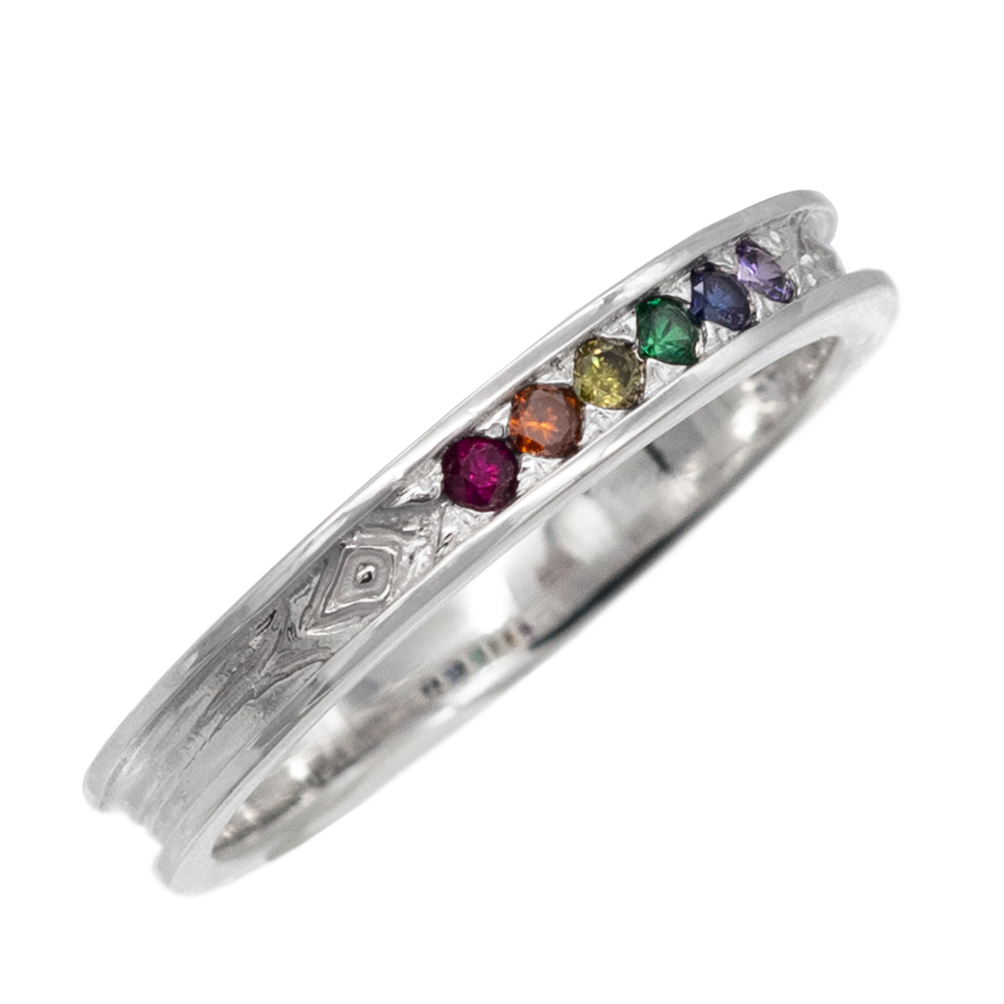 Gemstone Pride Ring - Small