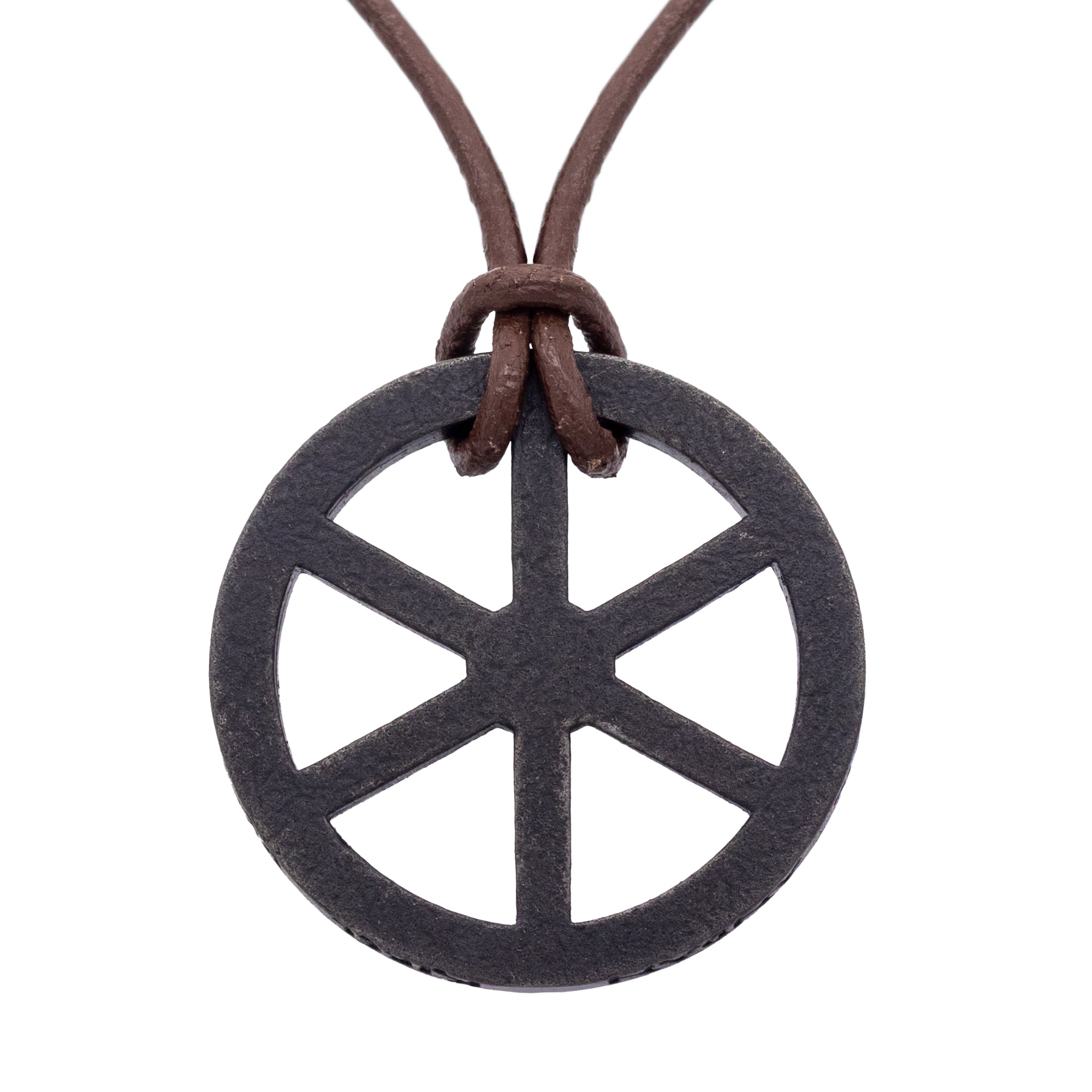 Tehlu's Iron Wheel Necklace