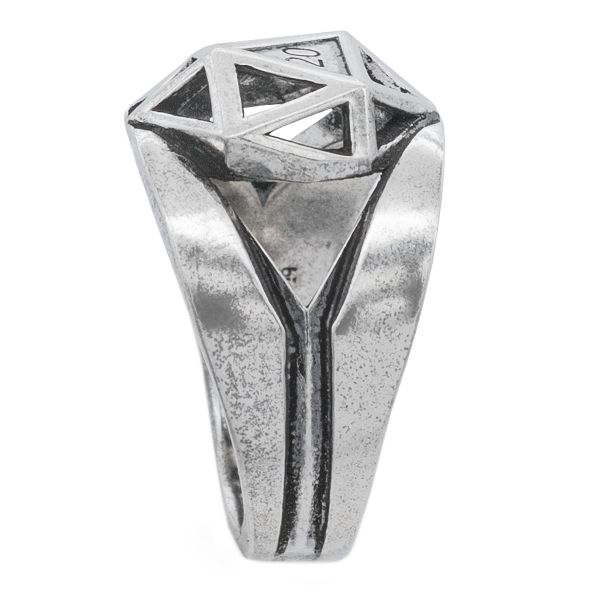 Hollow D20 Signet Ring - Badali Original