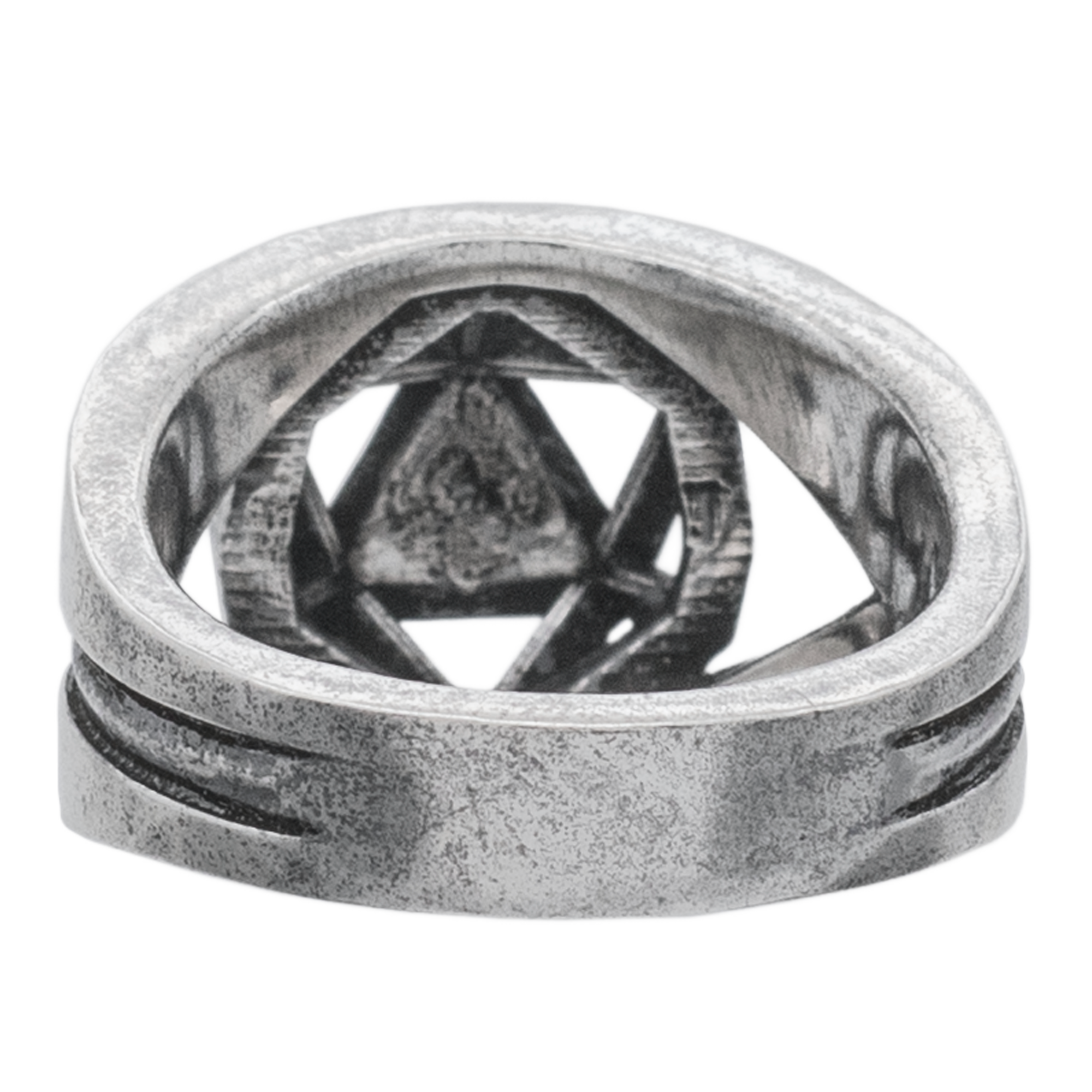 Hollow D20 Signet Ring - Badali Original