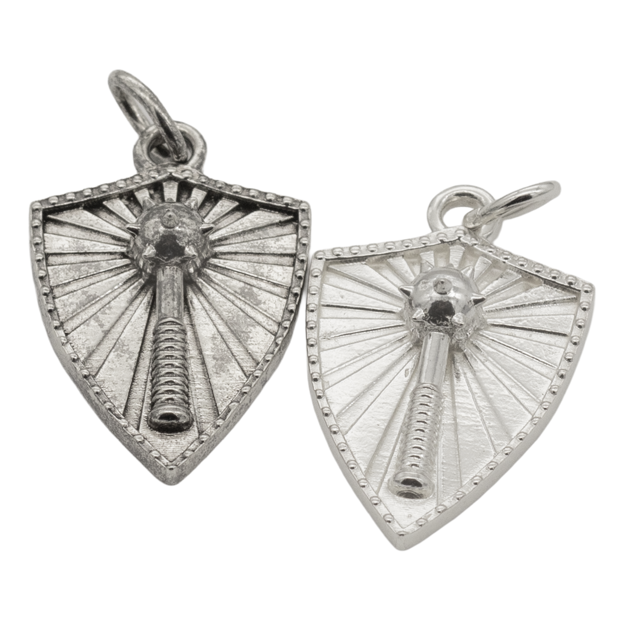 Paladin Mace & Shield Earrings - Badali Original