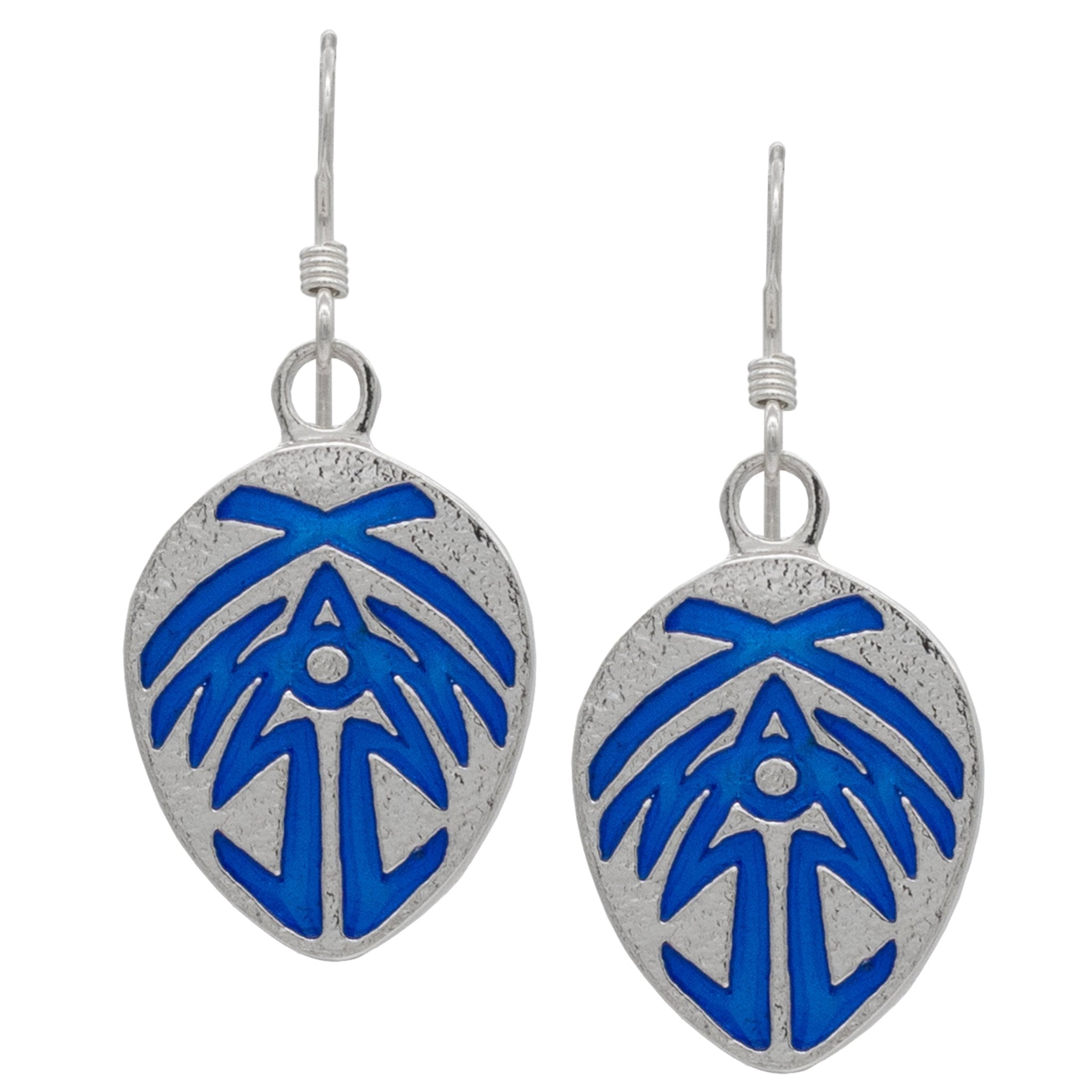 Bridge Four Earrings - Enameled Silver - BJS Inc. - Earrings
