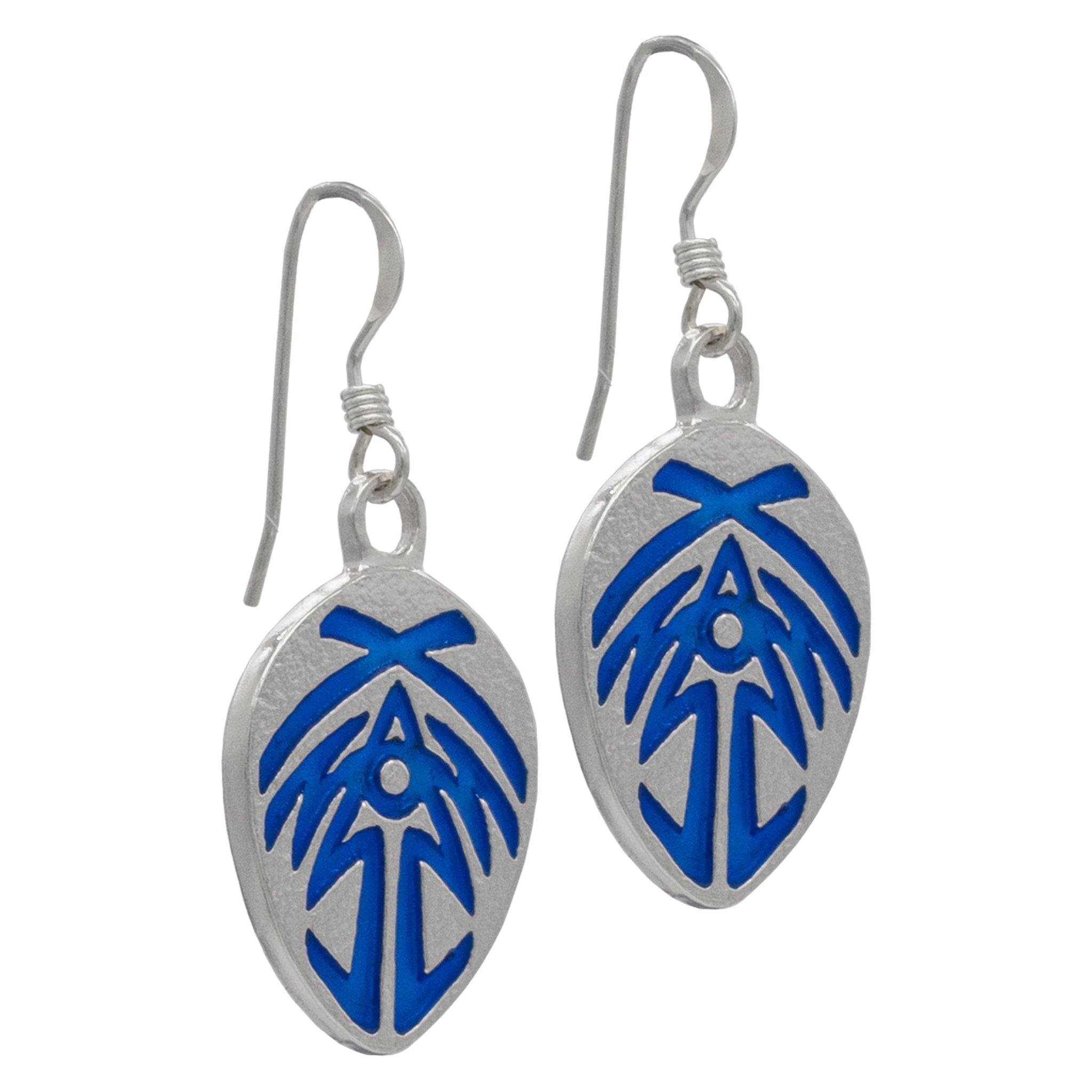 Bridge Four Earrings - Enameled Silver - BJS Inc. - Earrings