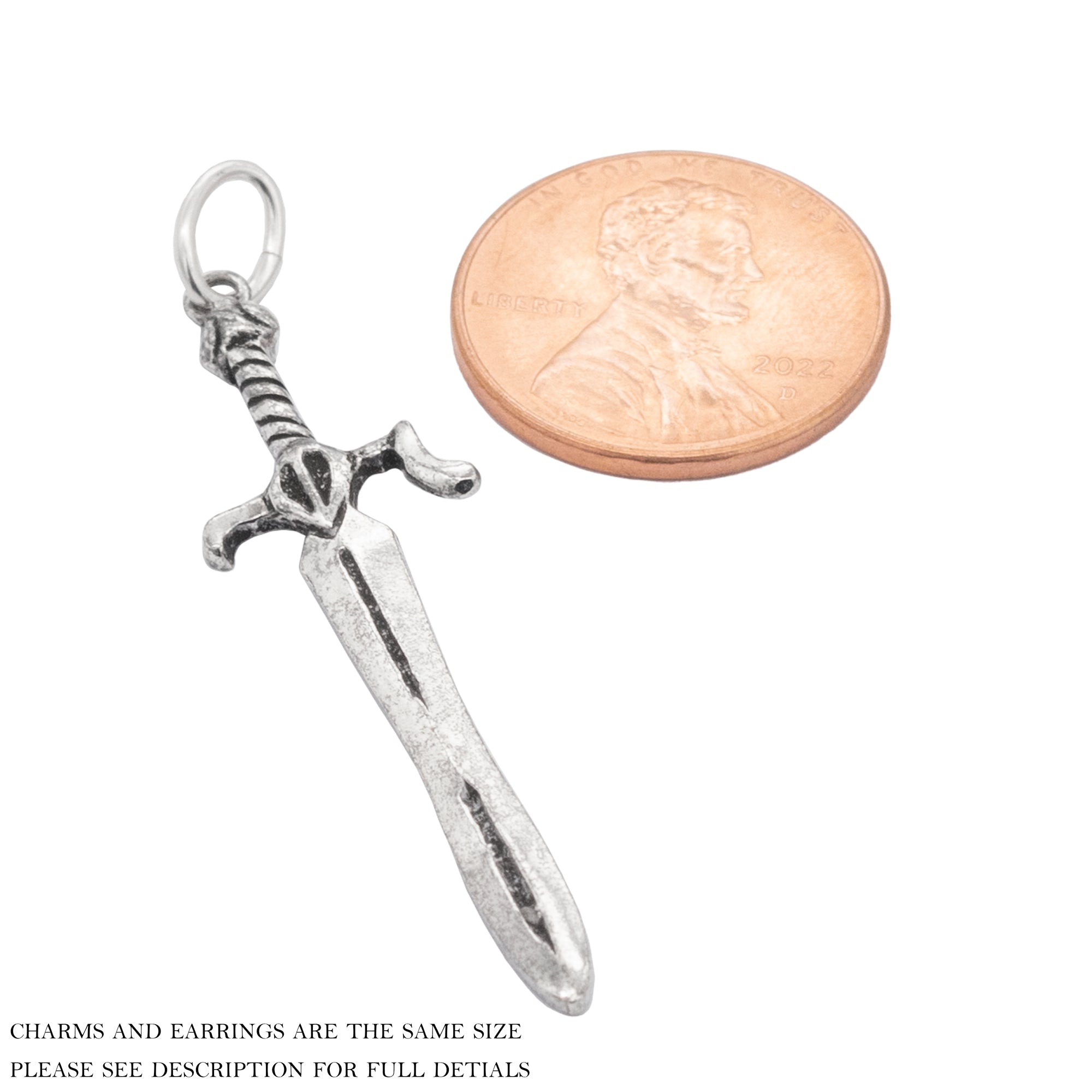 Caesura Sword Earrings - BJS Inc. - Earrings