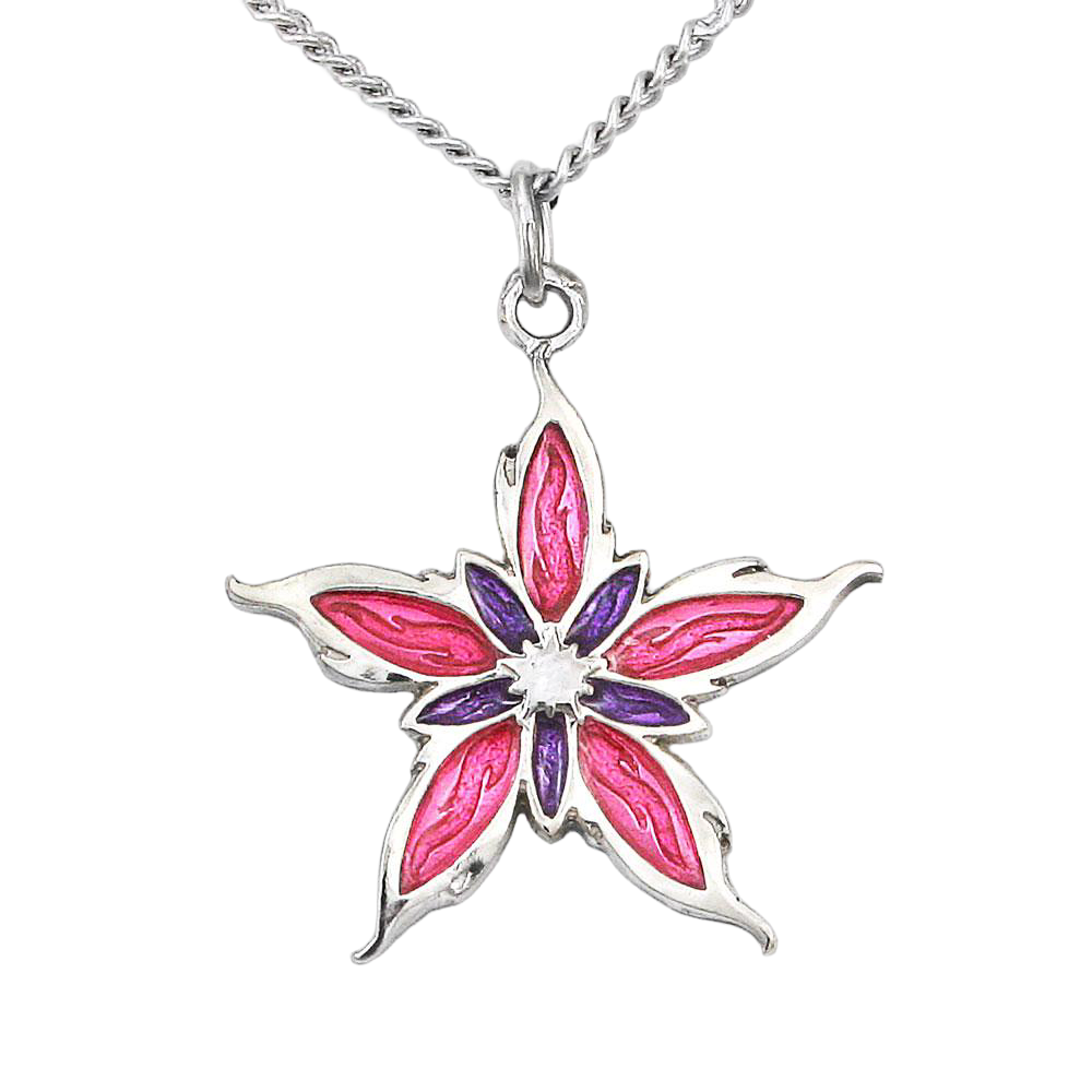 Enameled Nalthis Pendant - Sterling Silver