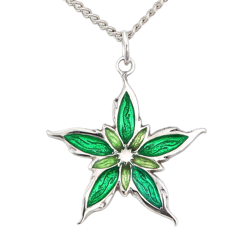 Enameled Nalthis Pendant - Sterling Silver