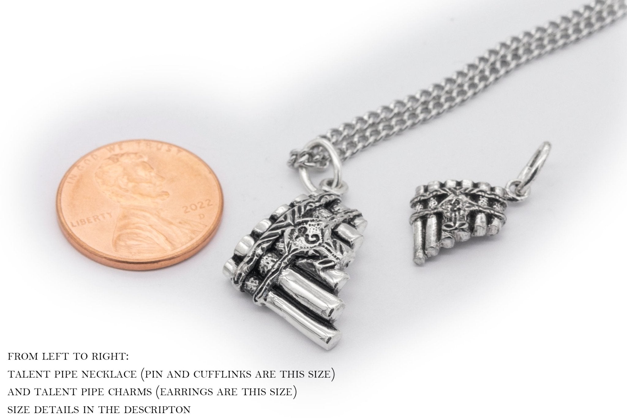 Eolian Talent Pipe Charm - BJS Inc. - Charm