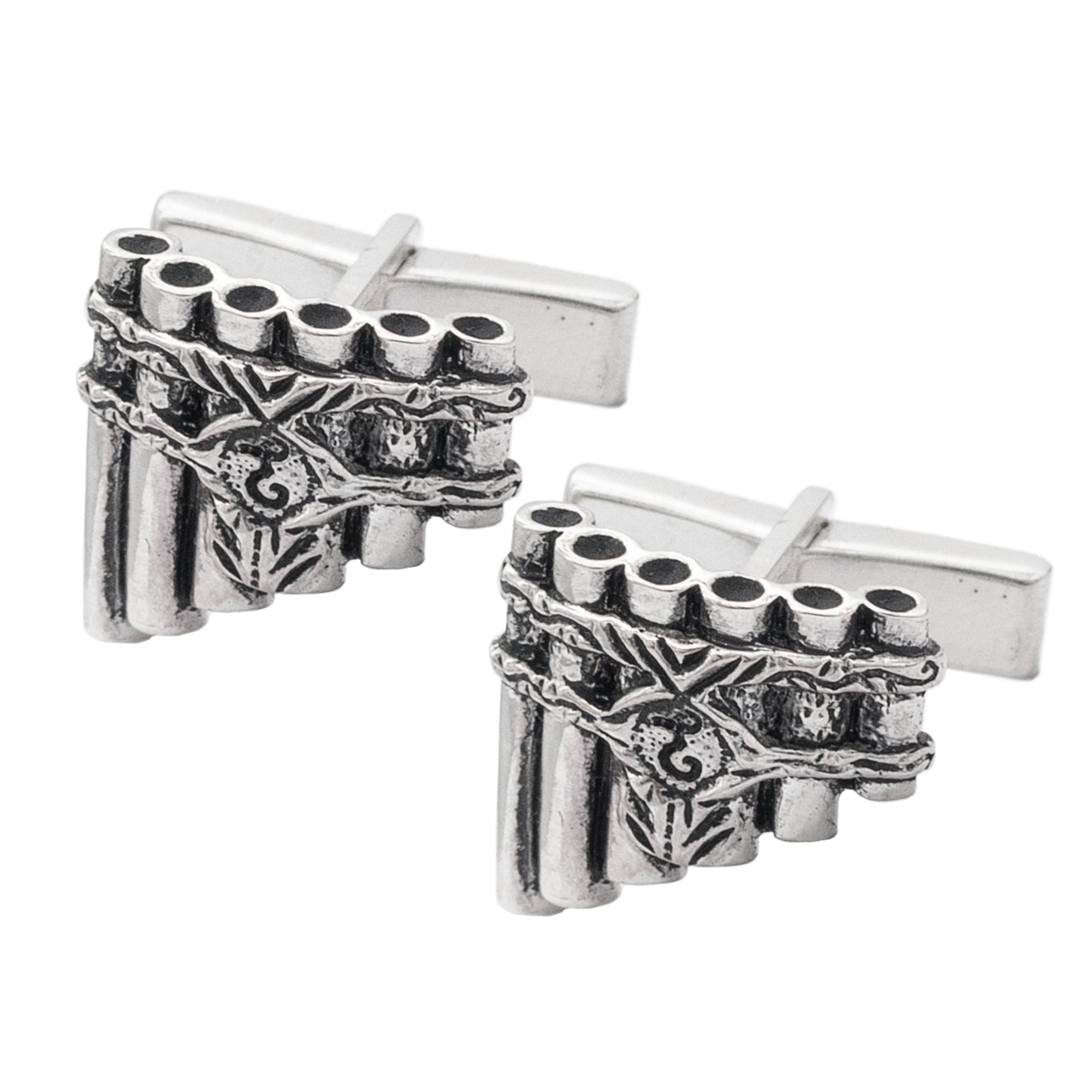 Eolian Talent Pipes Cufflinks - BJS Inc. - Cufflinks
