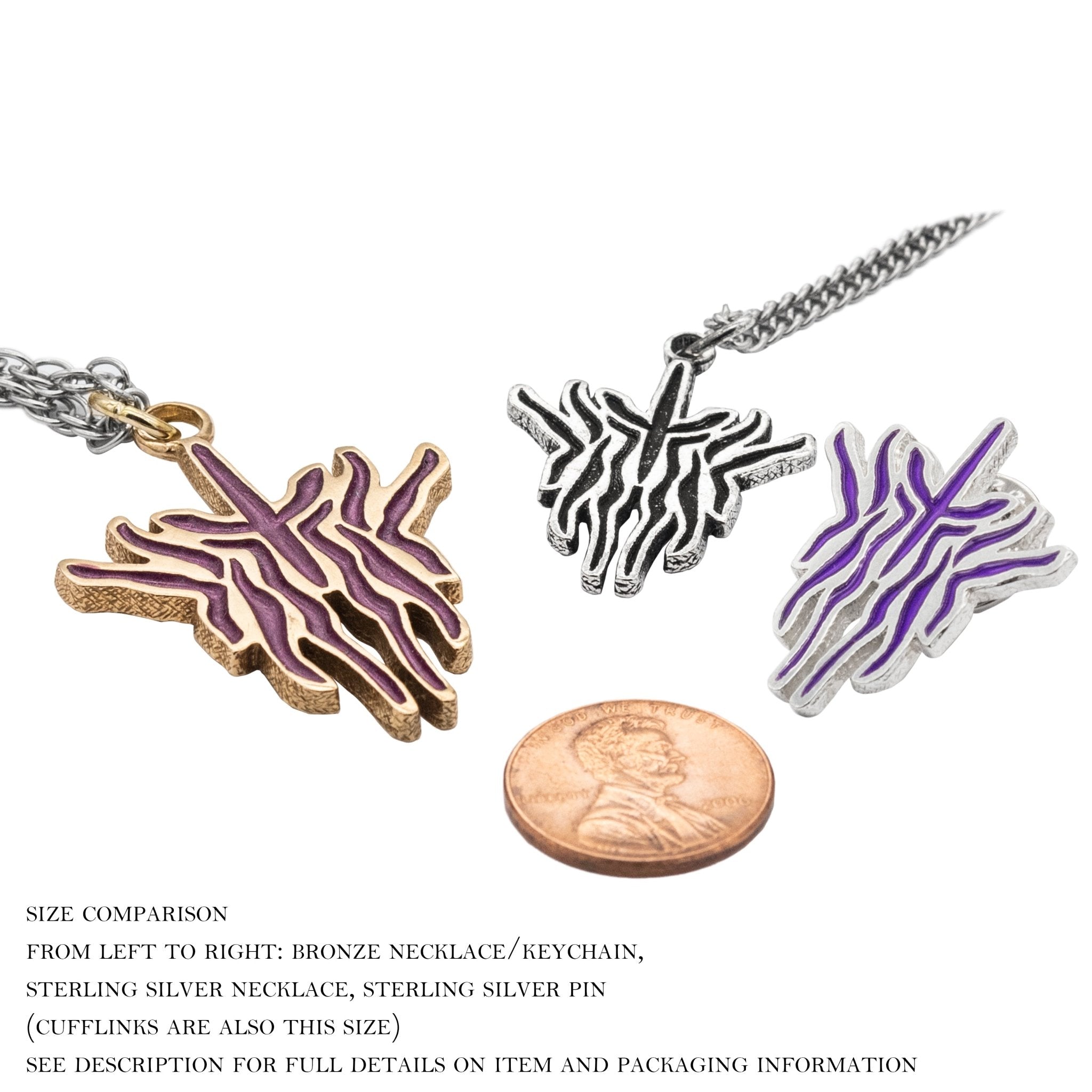 Kak Glyph - Bronze - BJS Inc. - Necklace