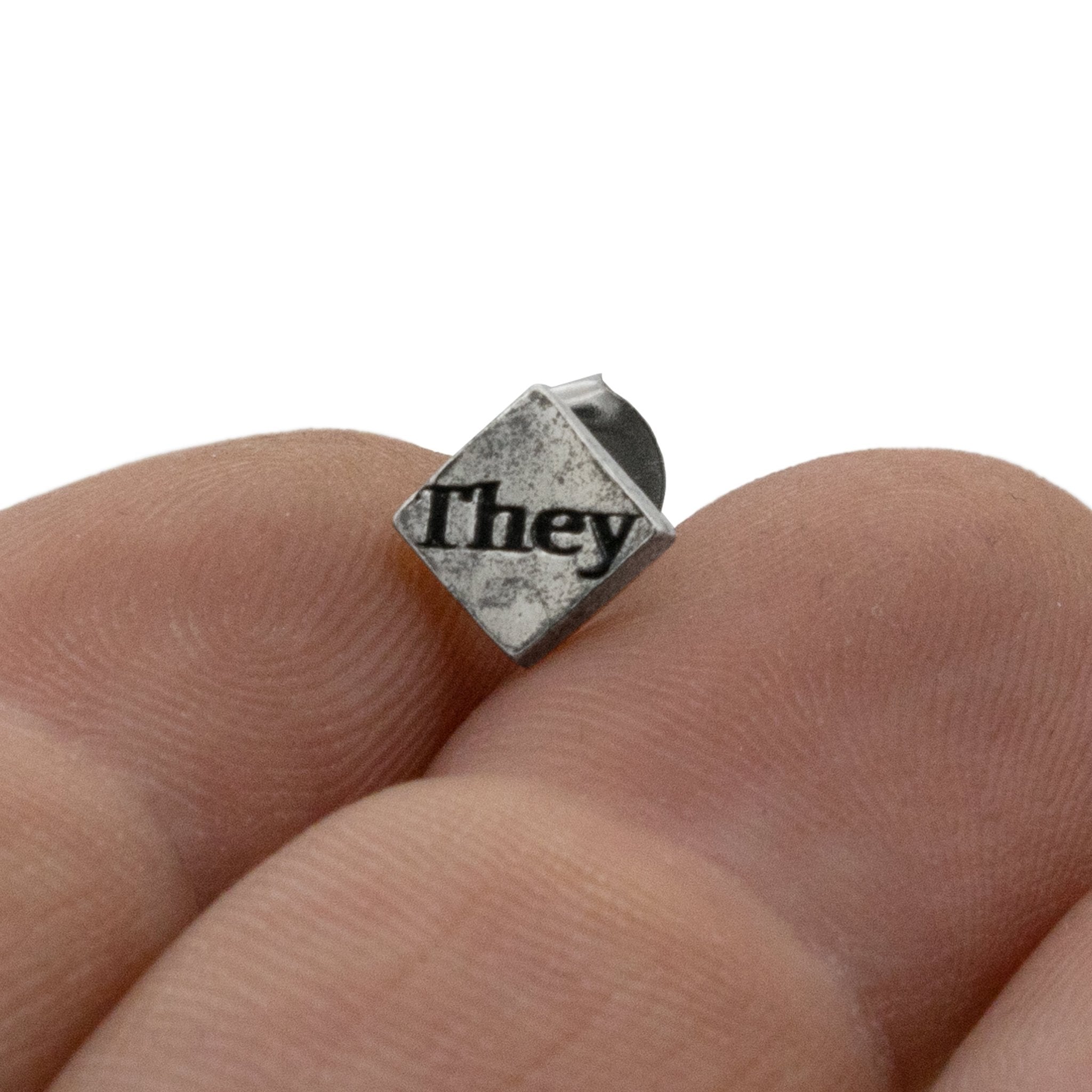 Pronoun Stud Earrings - BJS Inc. - Earrings