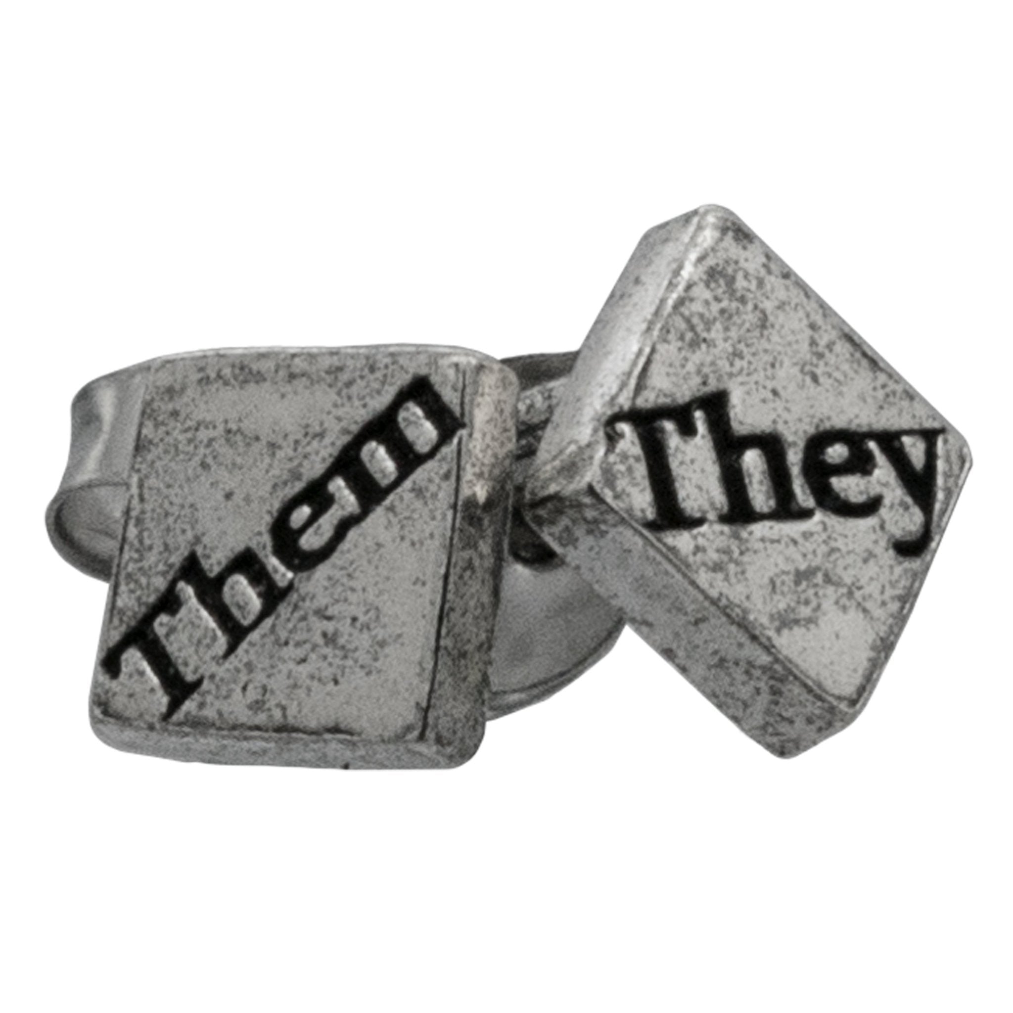 Pronoun Stud Earrings - BJS Inc. - Earrings