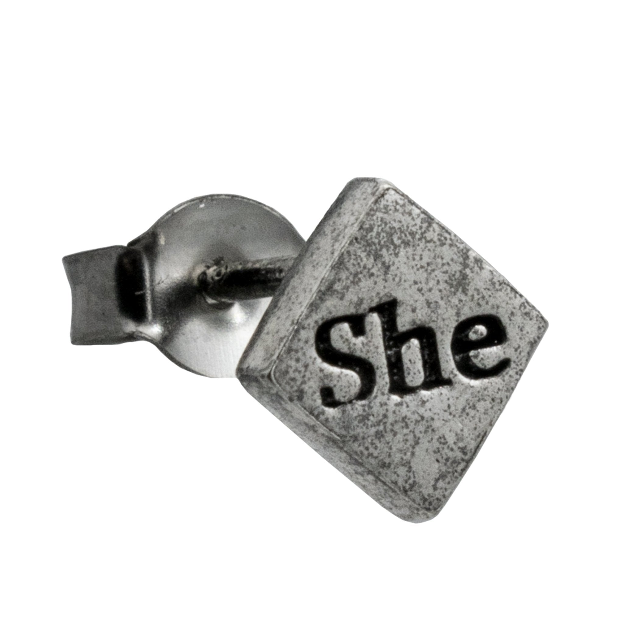Pronoun Stud Earrings - BJS Inc. - Earrings