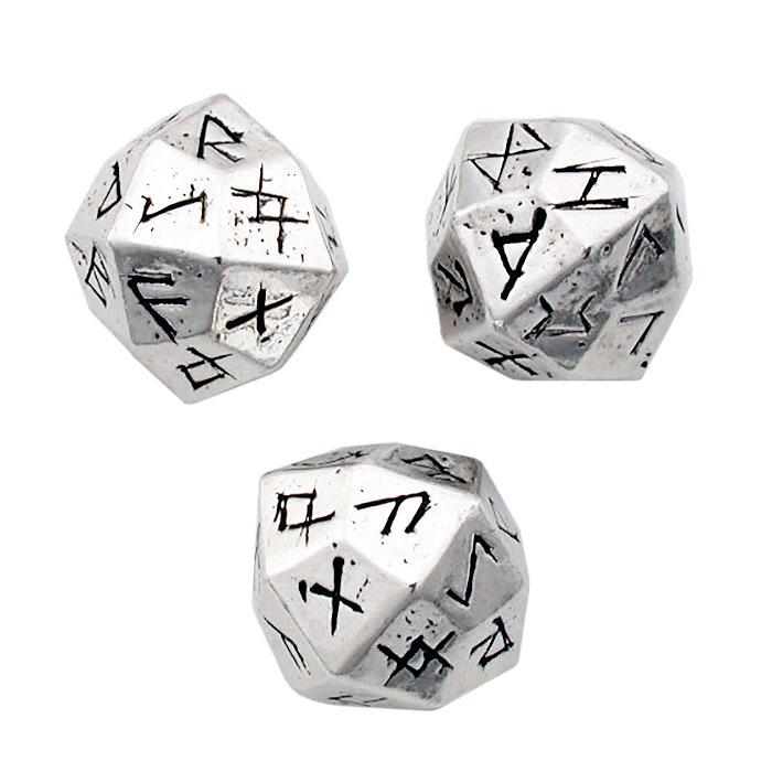 24 Sided Elder Futhark Rune Dice - BJS Inc. -