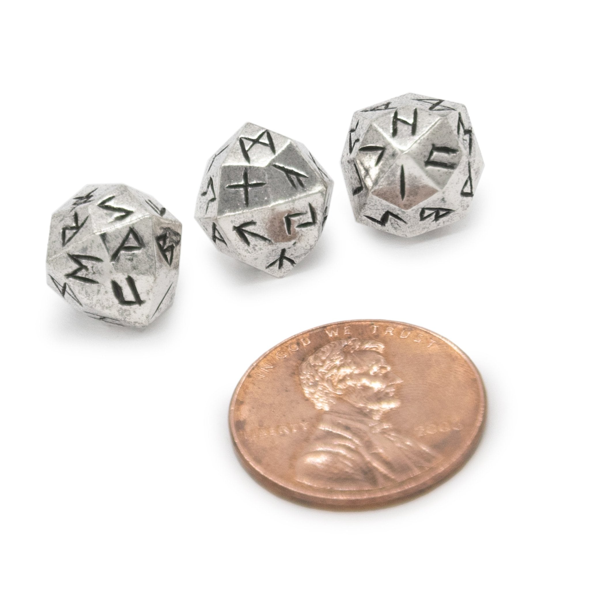 24 Sided Elder Futhark Rune Dice - BJS Inc. -