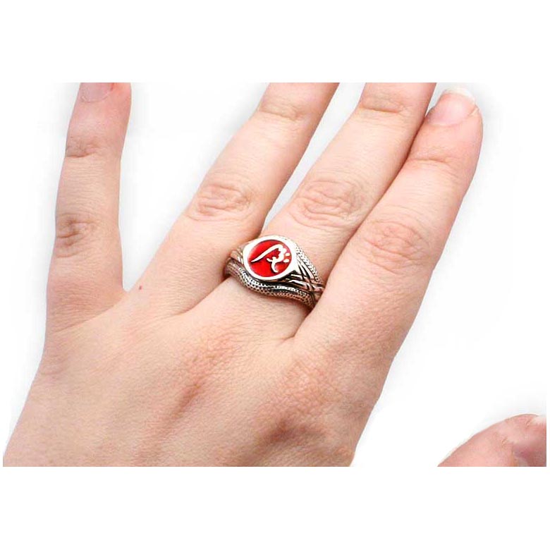 Enameled Impact Ward Ring - Badali Jewelry - Ring