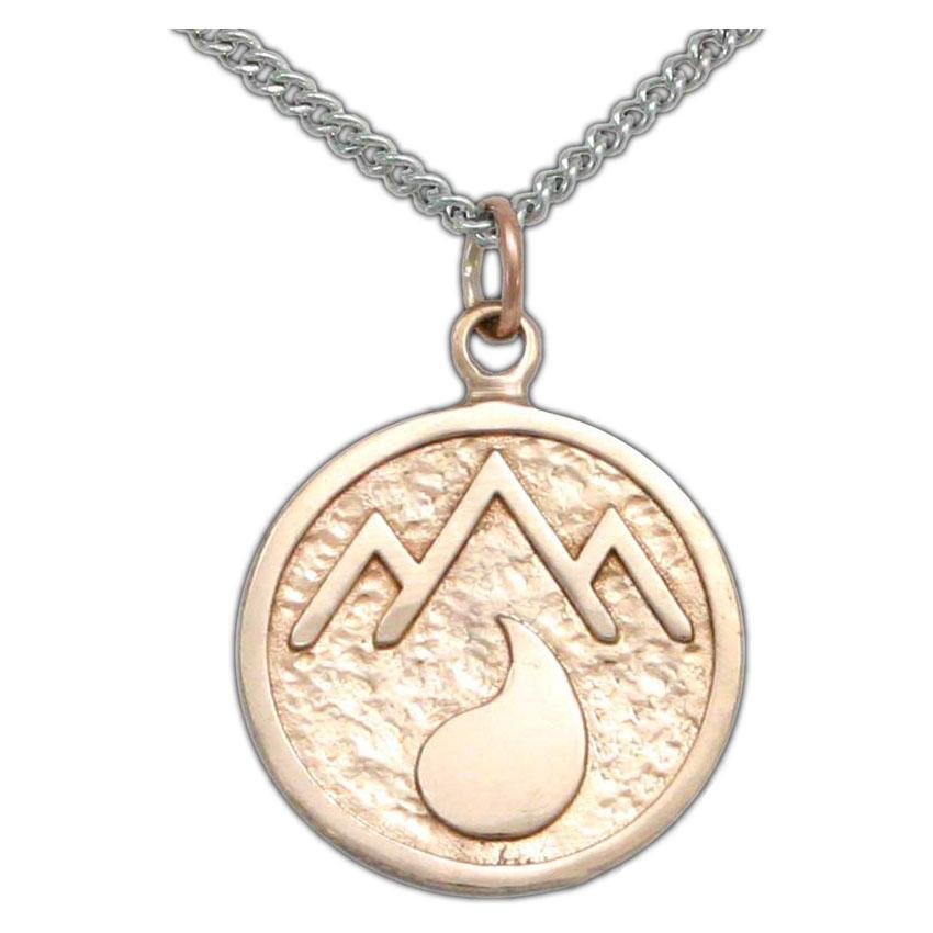 Adran Flag Pendant - Bronze - Badali Jewelry - Necklace
