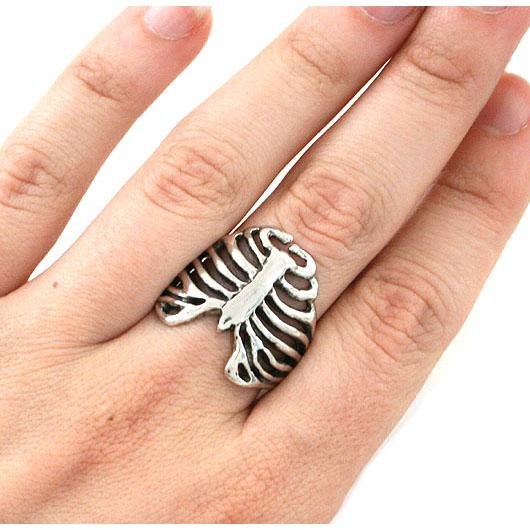Anatomical Rib Cage Ring - Badali Jewelry - Ring